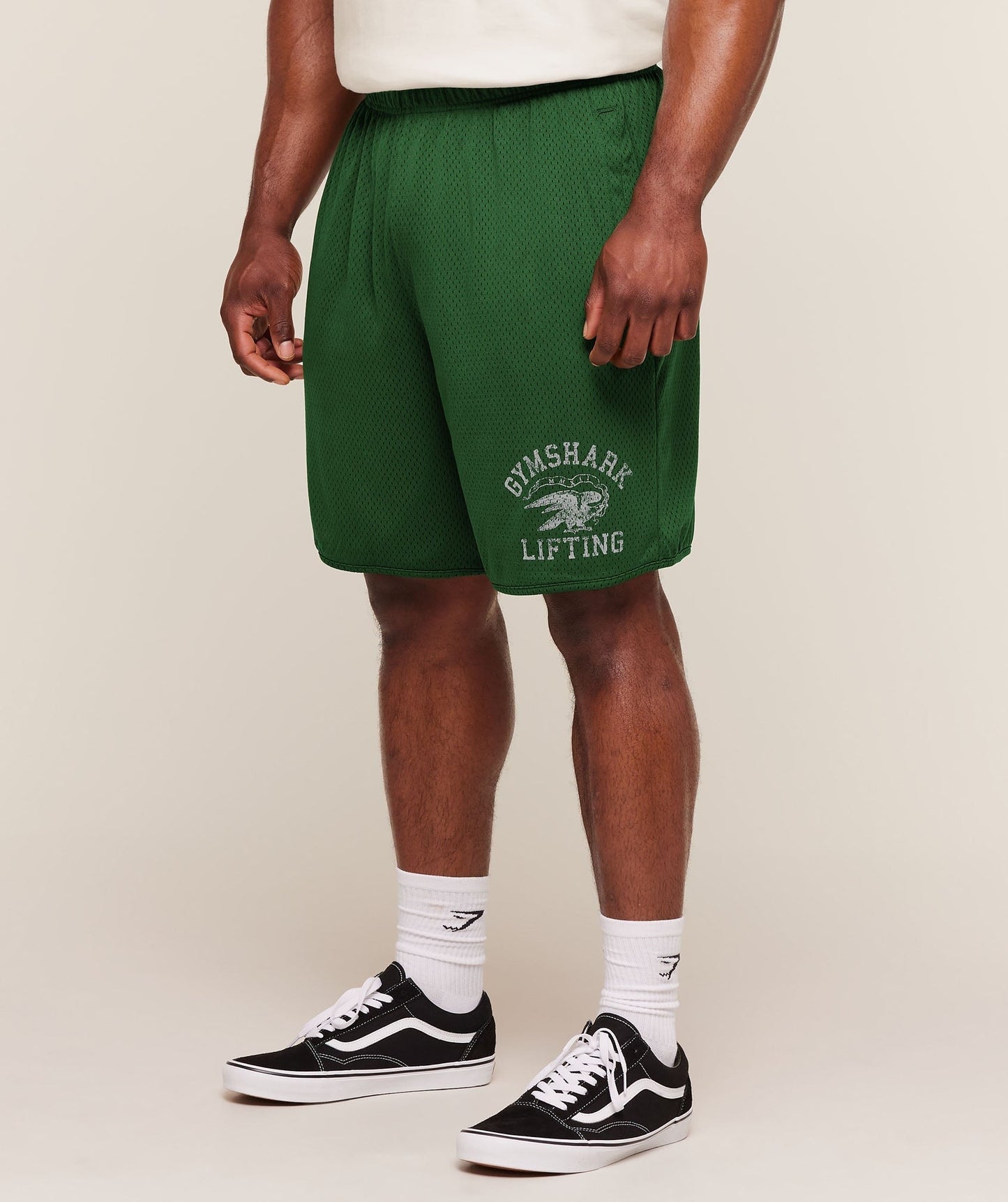 Gymshark Collective Mesh Shorts - Athletic Green