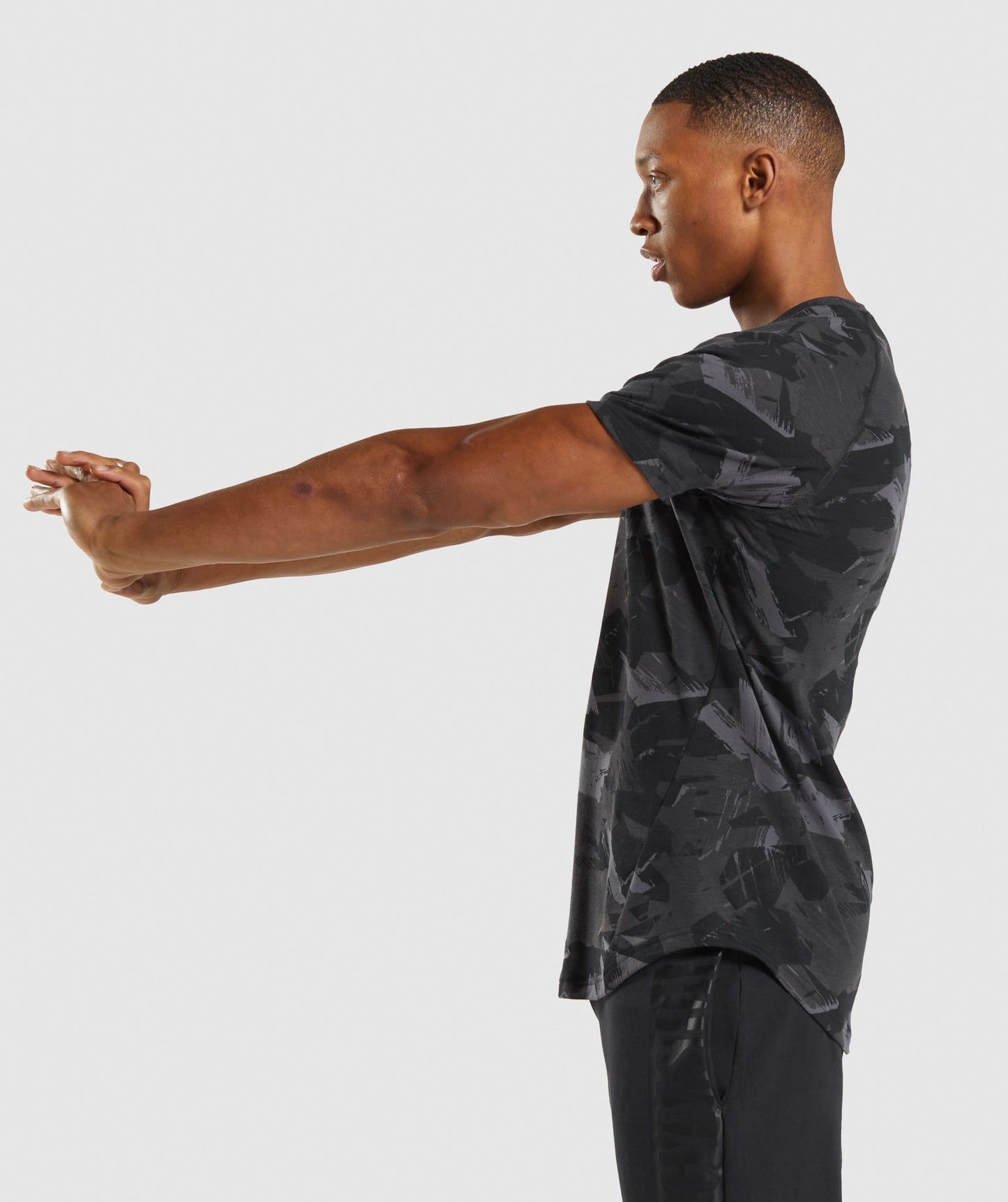 Gymshark Bold T-Shirt - Grey Print