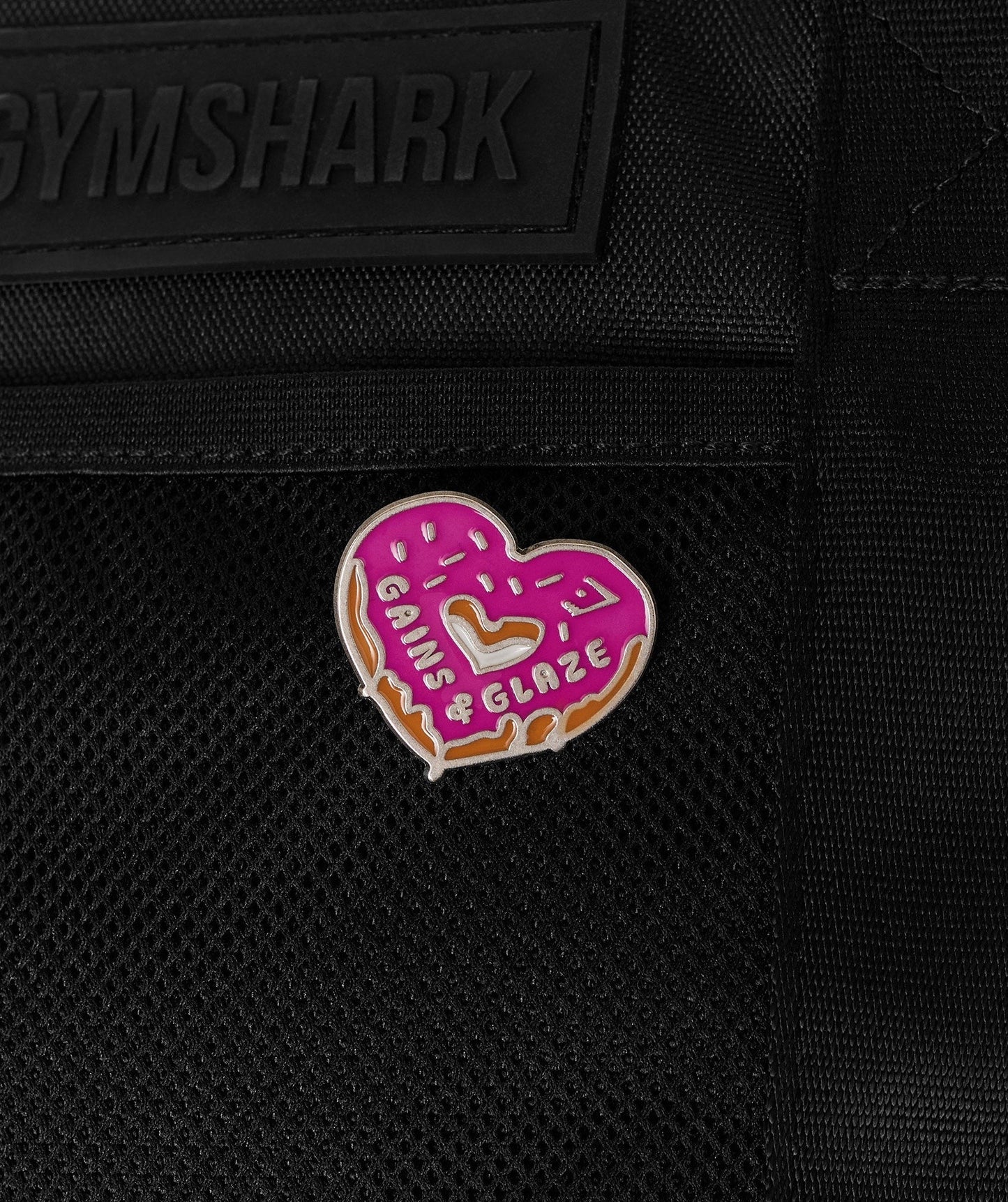 Gymshark Donut Pin - Super-Set Pink