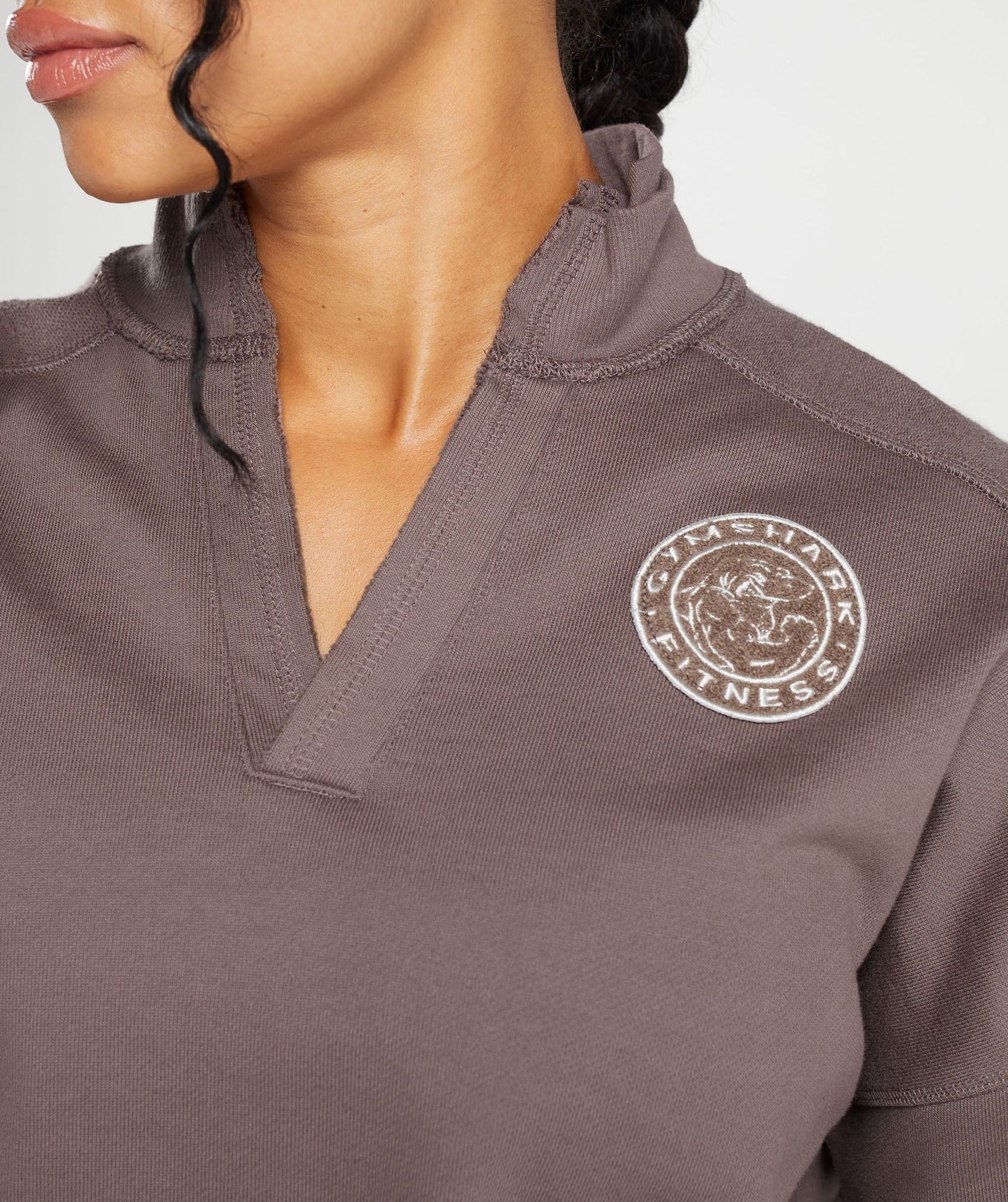 Gymshark Legacy Oversized Sweatshirt - Walnut Mauve