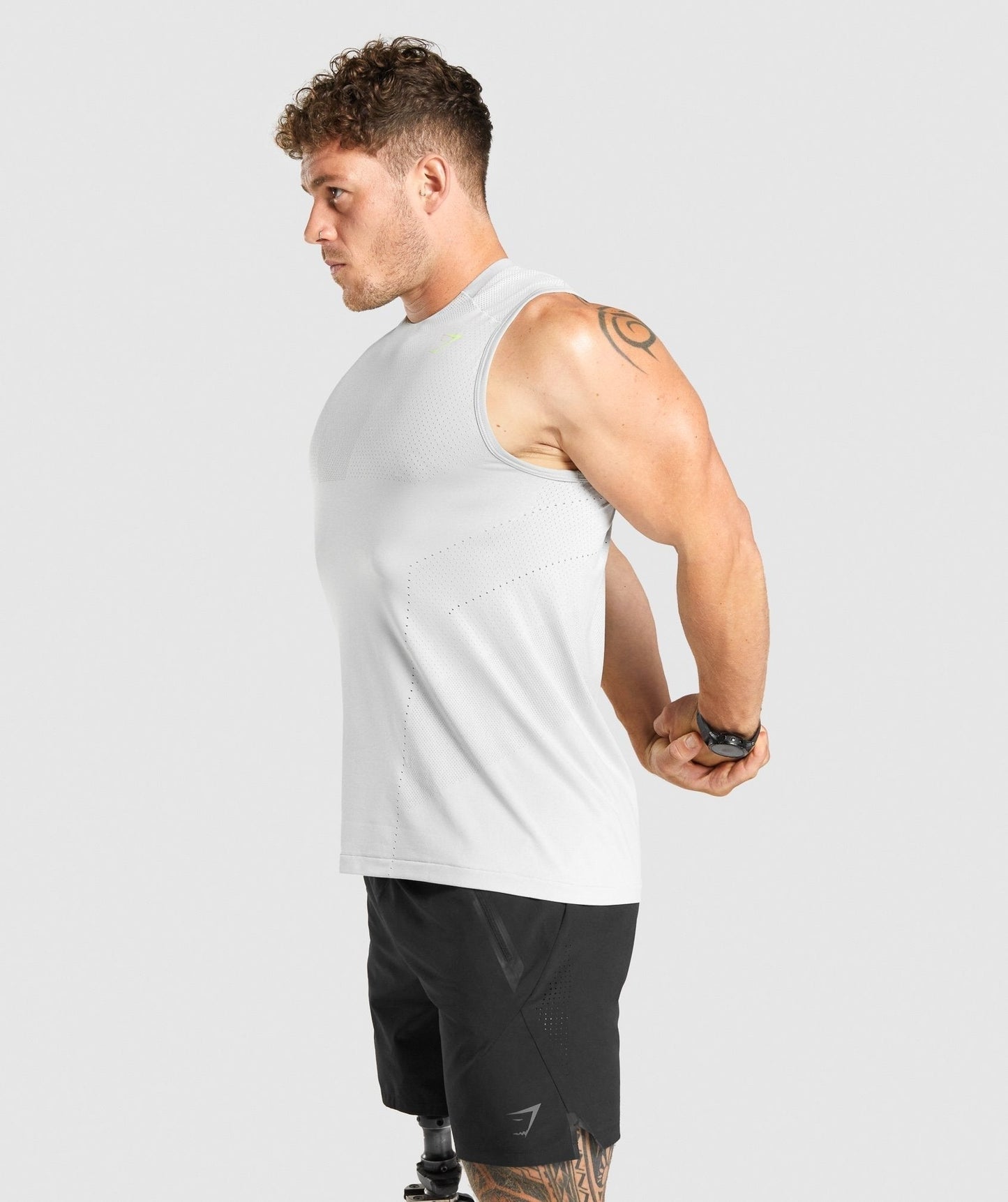 Gymshark Apex Tank - Light Grey