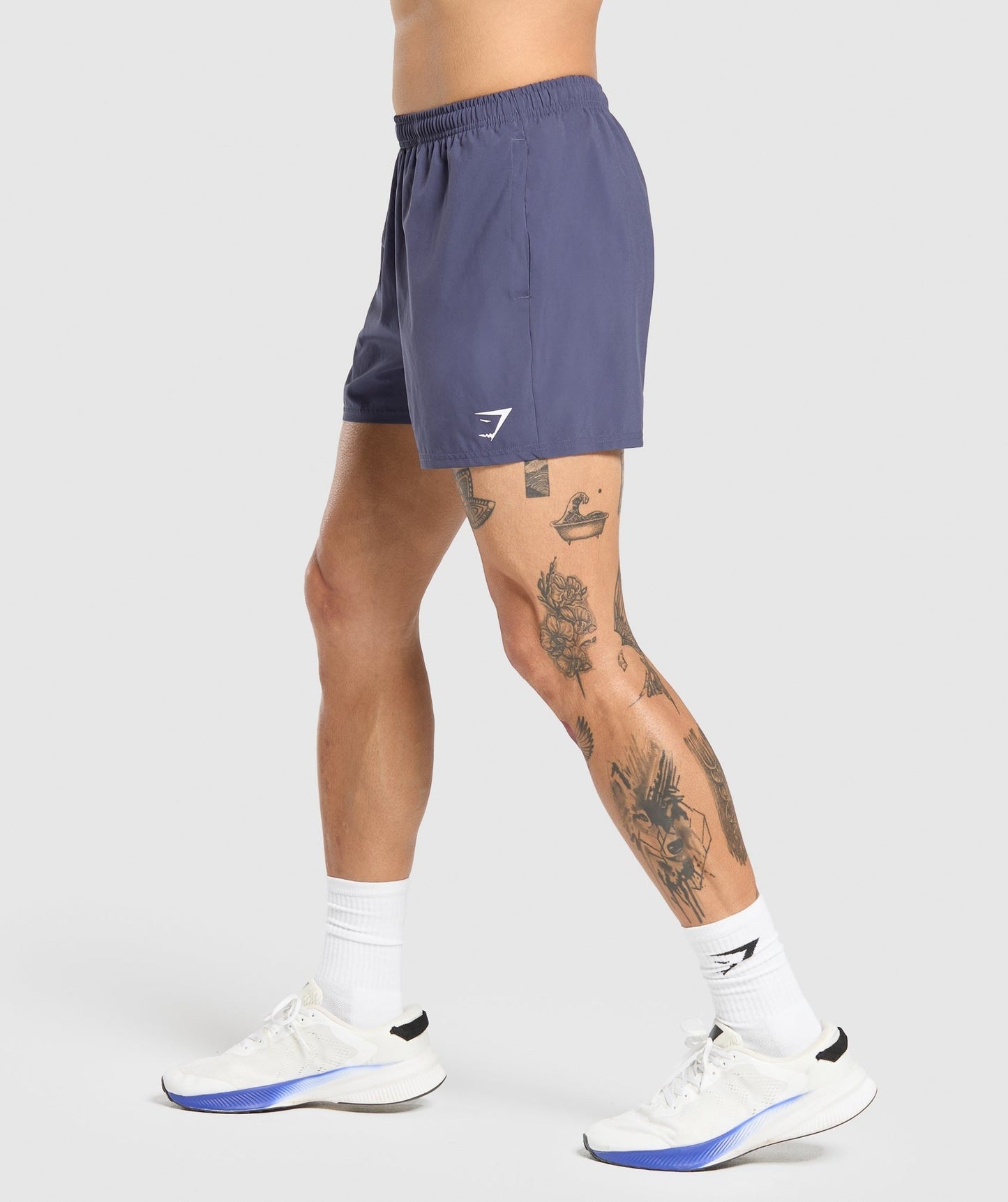 Gymshark Arrival 5" Shorts - Weighted Purple