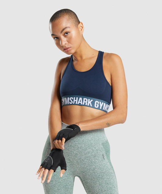 Gymshark Flex Sports Bra - Navy