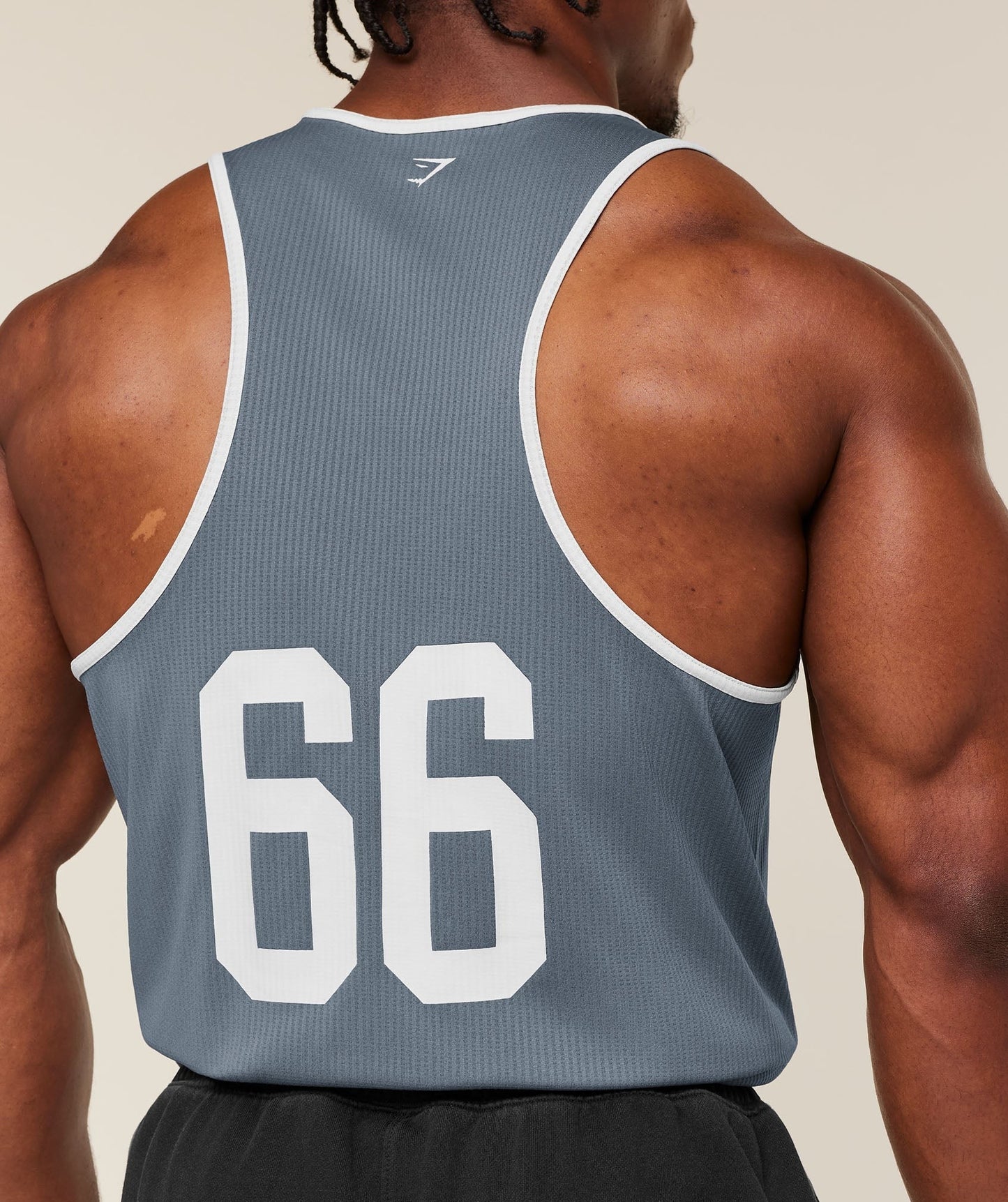 Gymshark Collegiate Tech Tank - Iron Blue