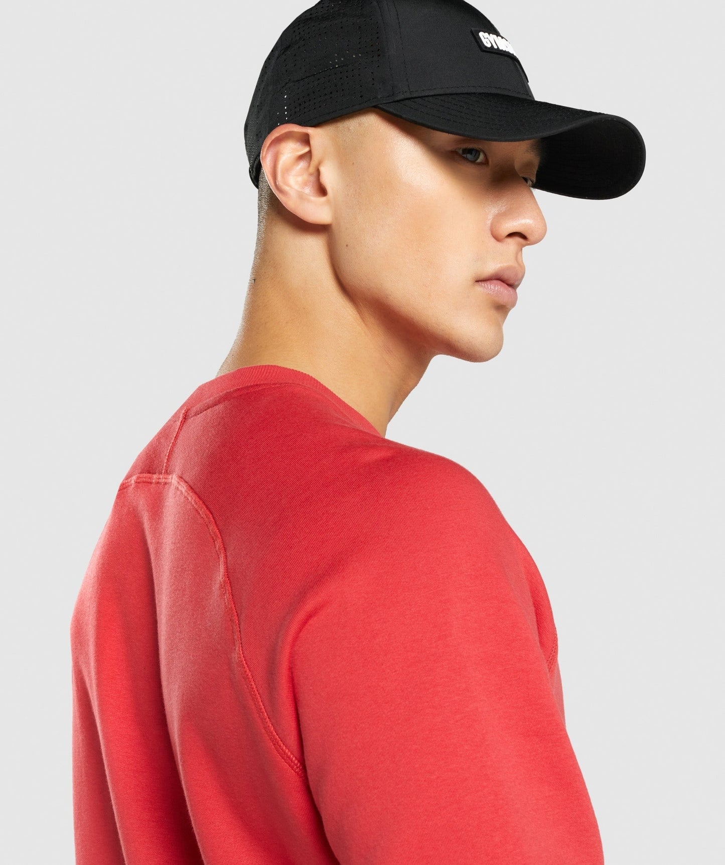 Gymshark Crest Sweatshirt - Red
