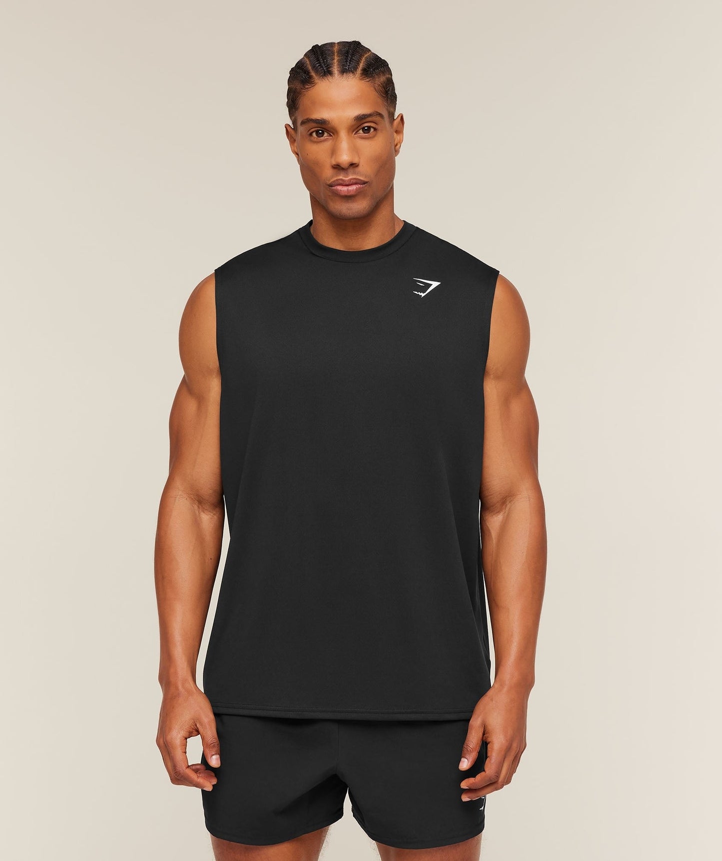Gymshark Arrival Oversized Tank - Black