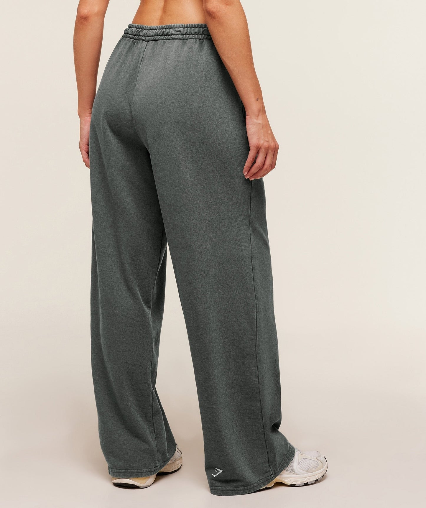 Gymshark Lifting Club 2012 Graphic Wide Leg Joggers - Slate Teal/Wash