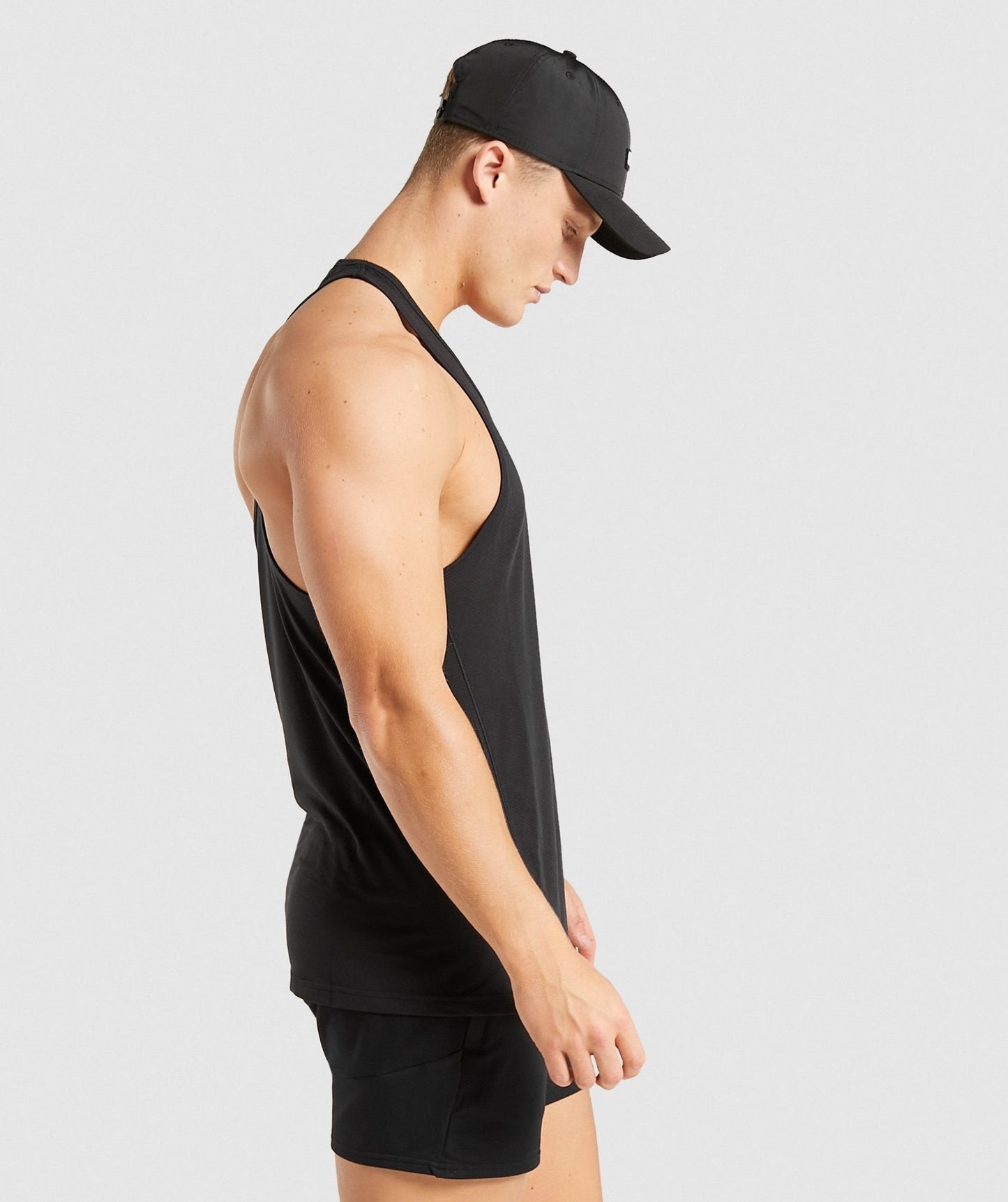 Gymshark Chalk Stringer - Black
