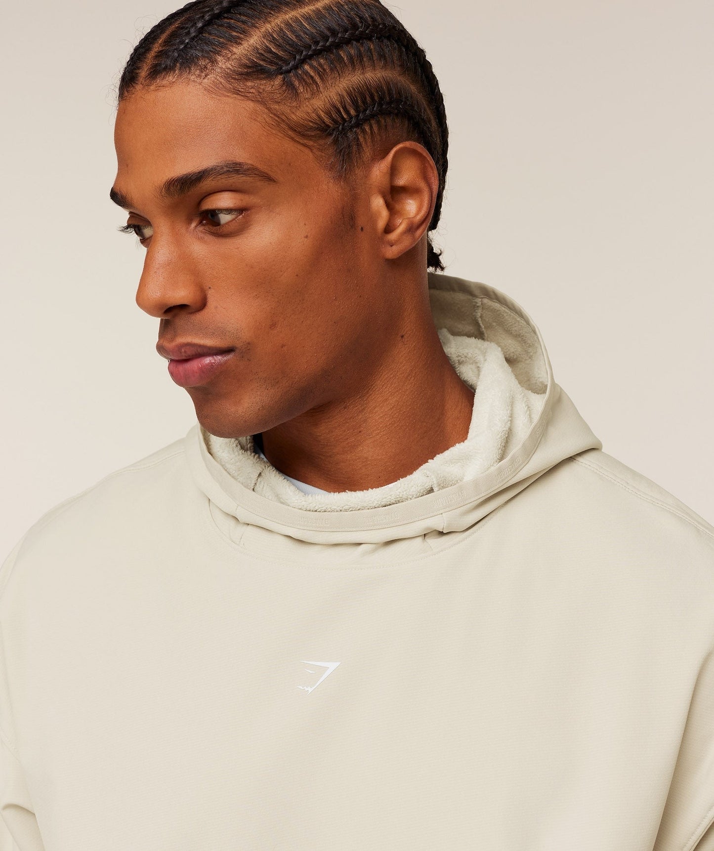 Gymshark Find Your Speed Hoodie - Pebble Grey