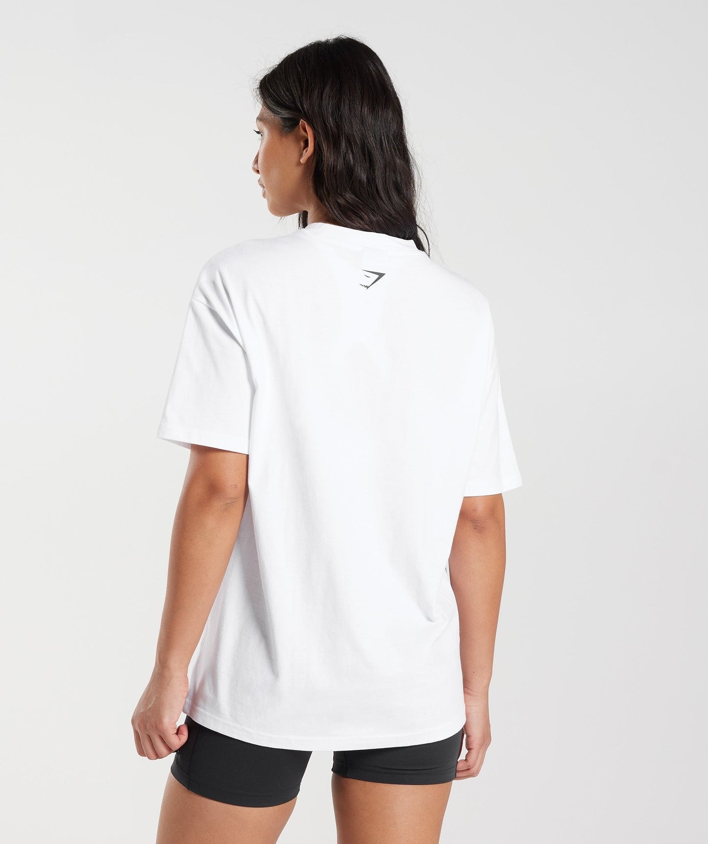Gymshark Lifting Graphic Oversized T-Shirt - White