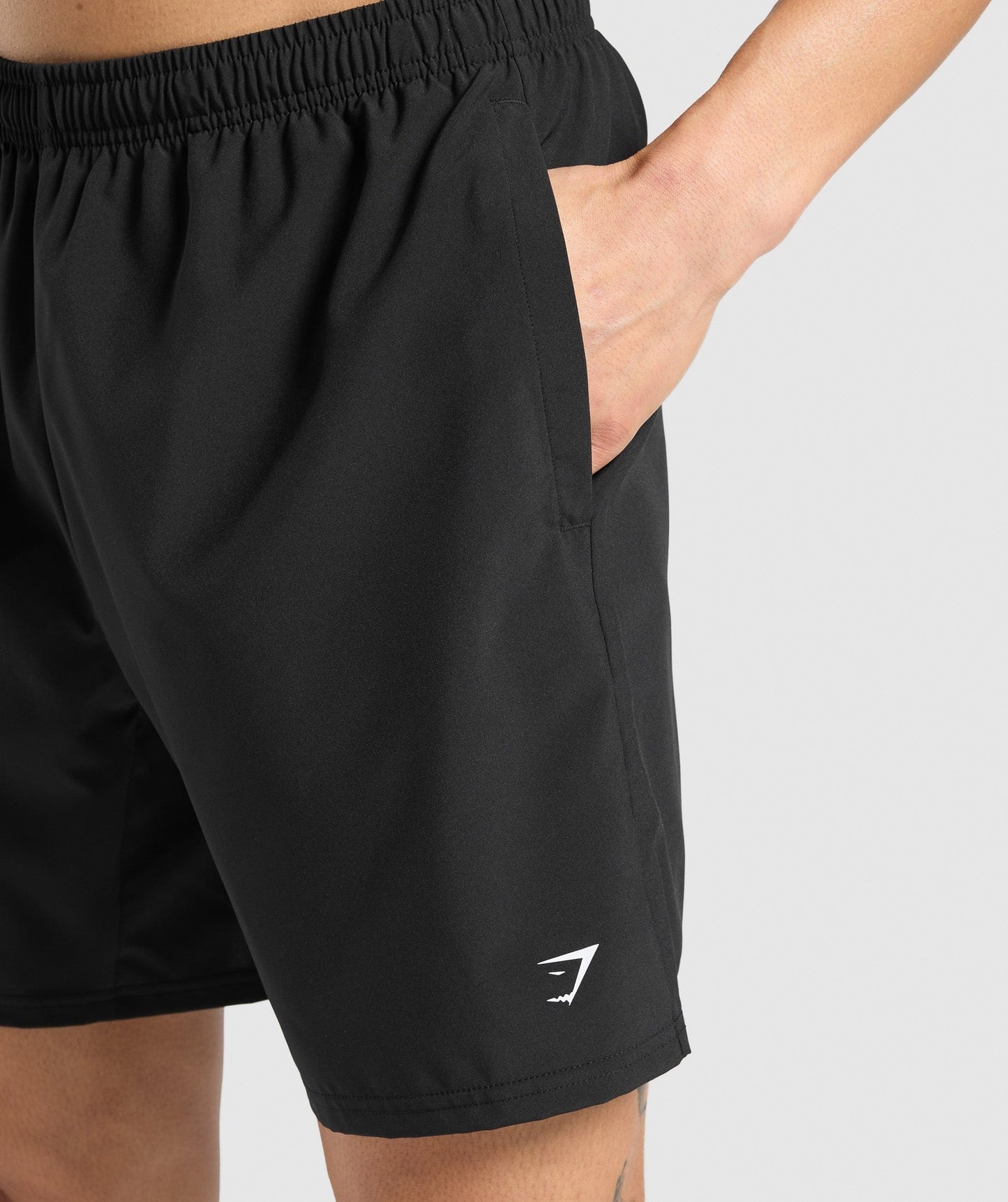 Gymshark Keep Showing Up 7" Shorts - Black