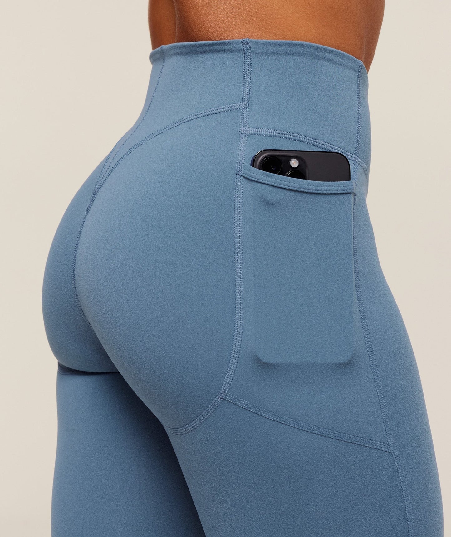 Gymshark Lifting Pocket Leggings - Worn Blue