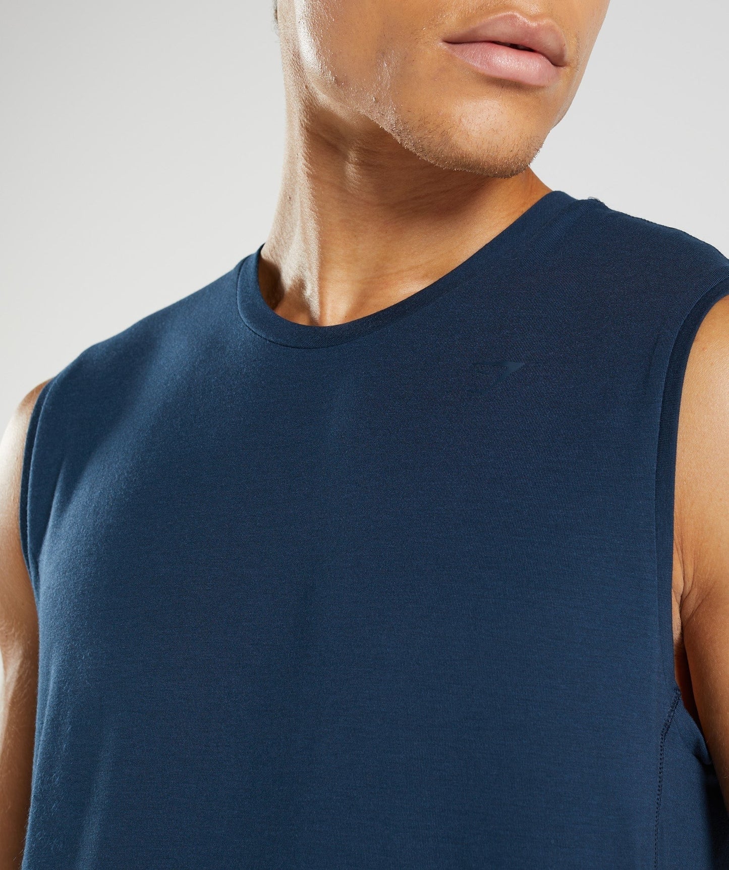 Gymshark Studio Breath Tank - Navy