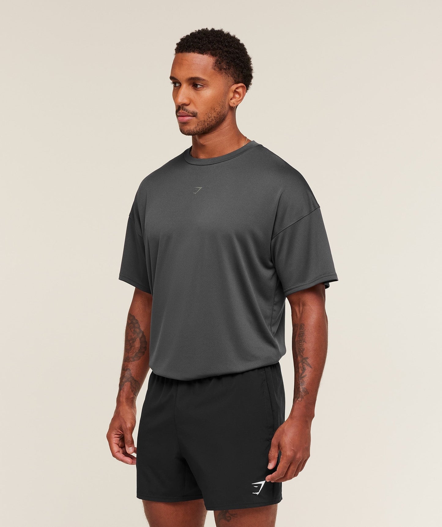 Gymshark Hybrid Athlete T-Shirt - Grey