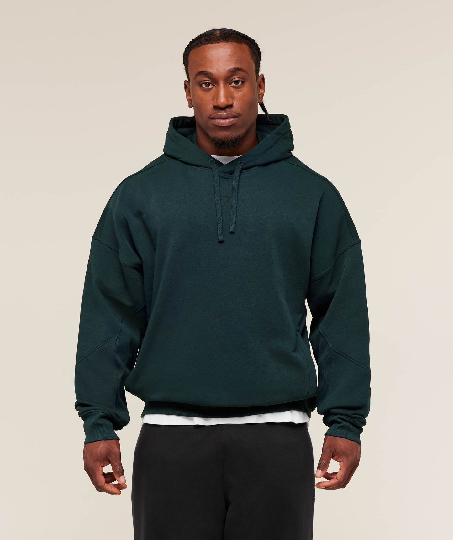 Gymshark Power Oversized Hoodie - Deep Petrol Blue