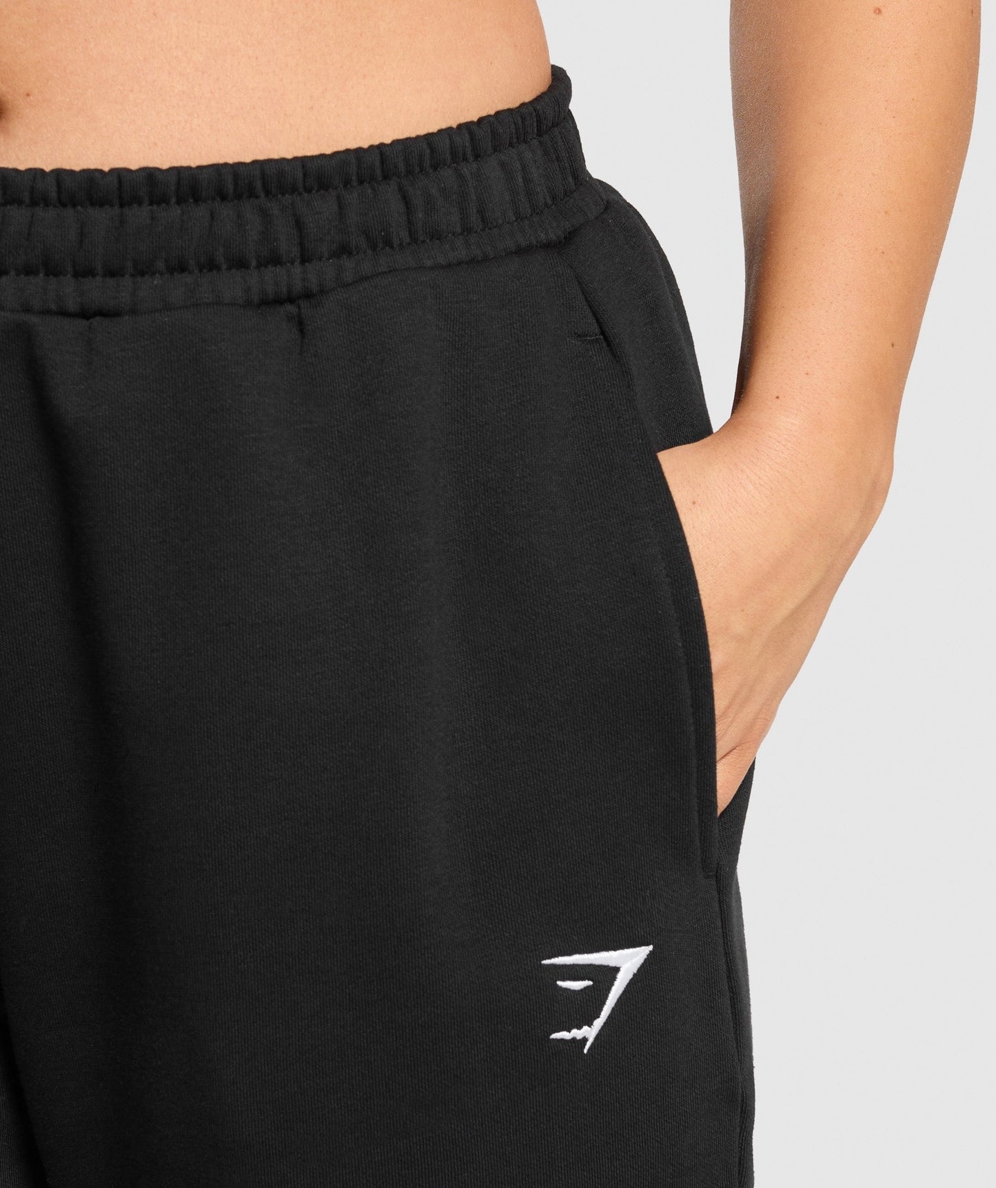 Gymshark Training Fleece Short Joggers - Black