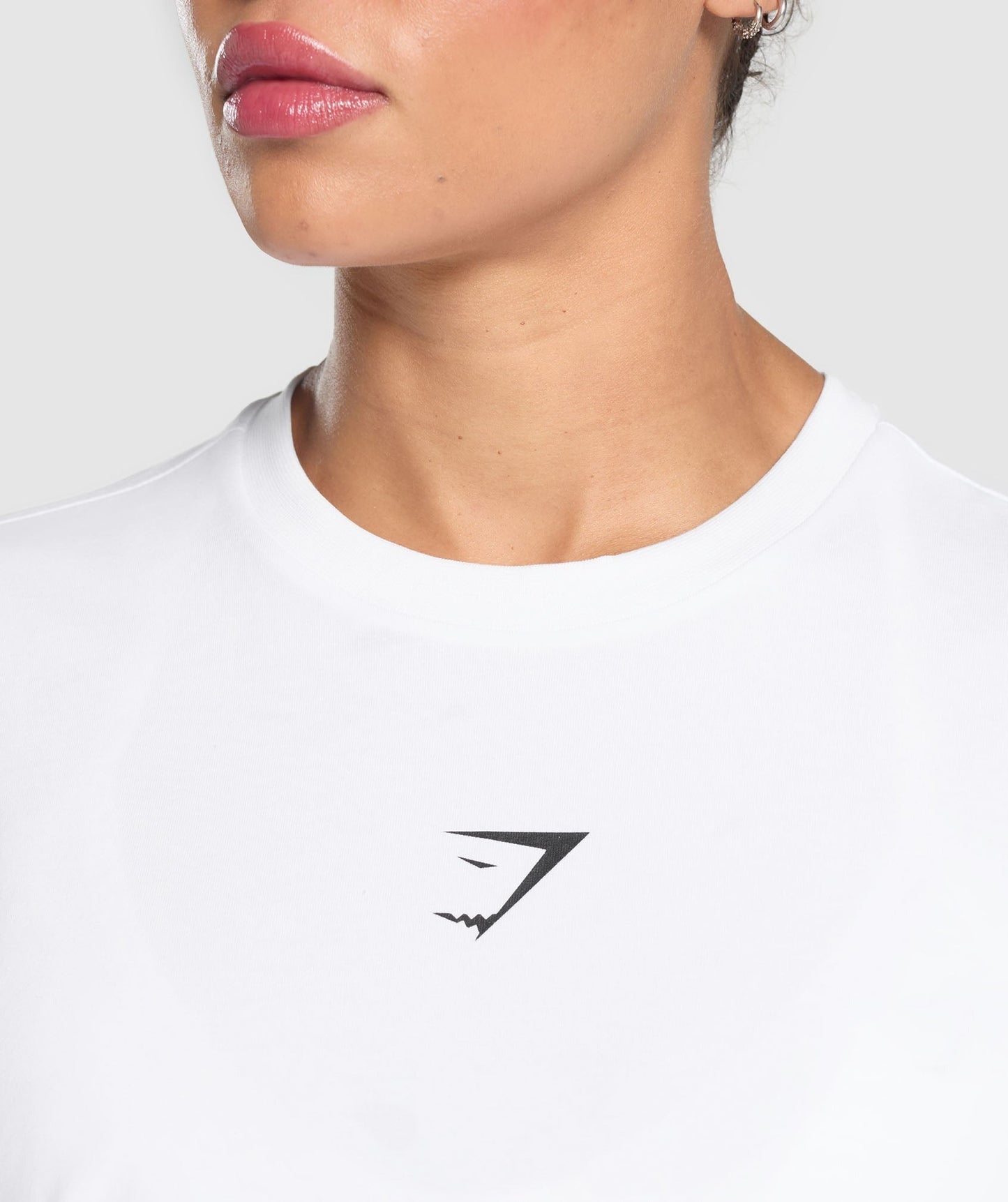 Gymshark GS66 Graphic Oversized T-Shirt - White