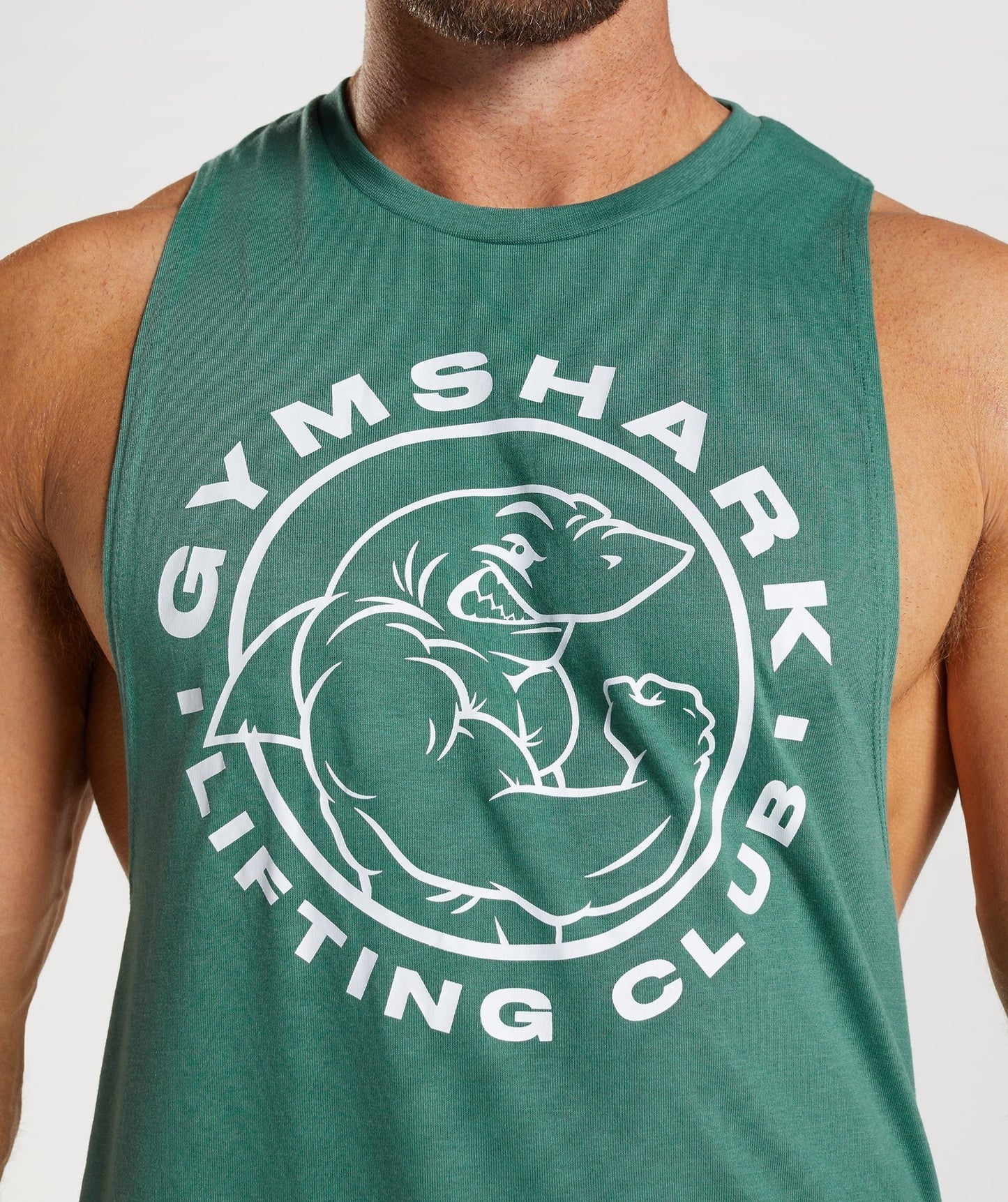 Gymshark Legacy Drop Arm Tank - Hoya Green