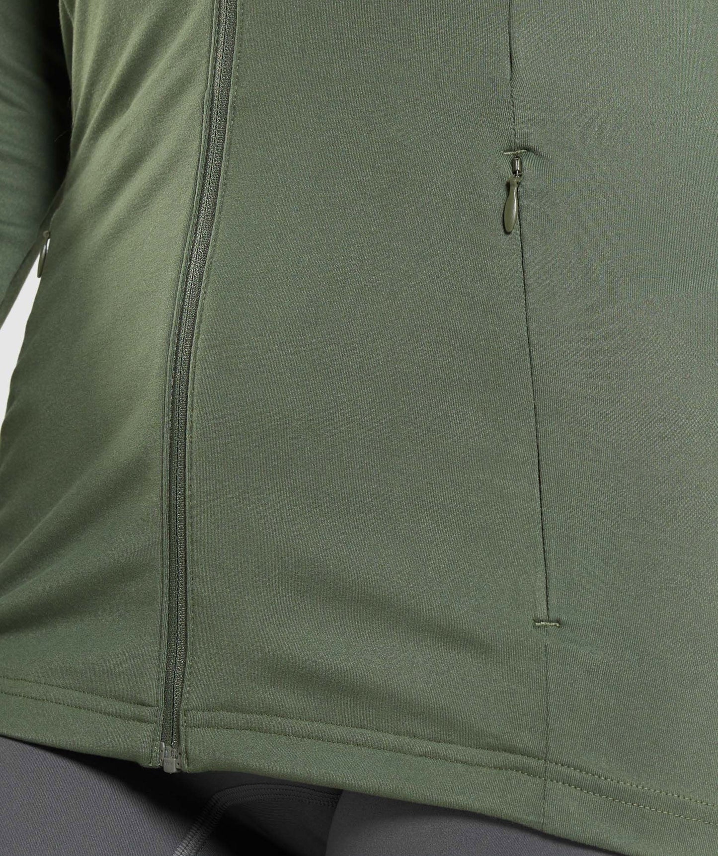 Gymshark Training Zip Up Jacket - Core Olive