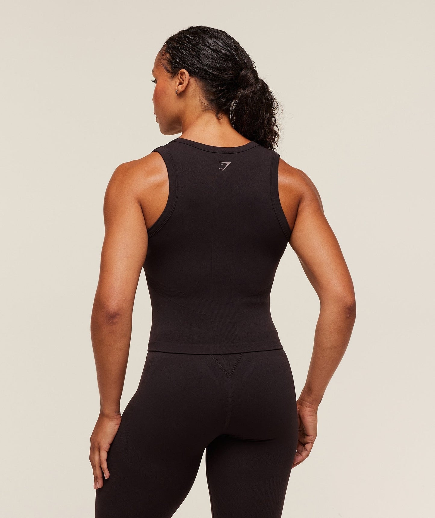 Gymshark Activate Seamless Tank - Plum Brown