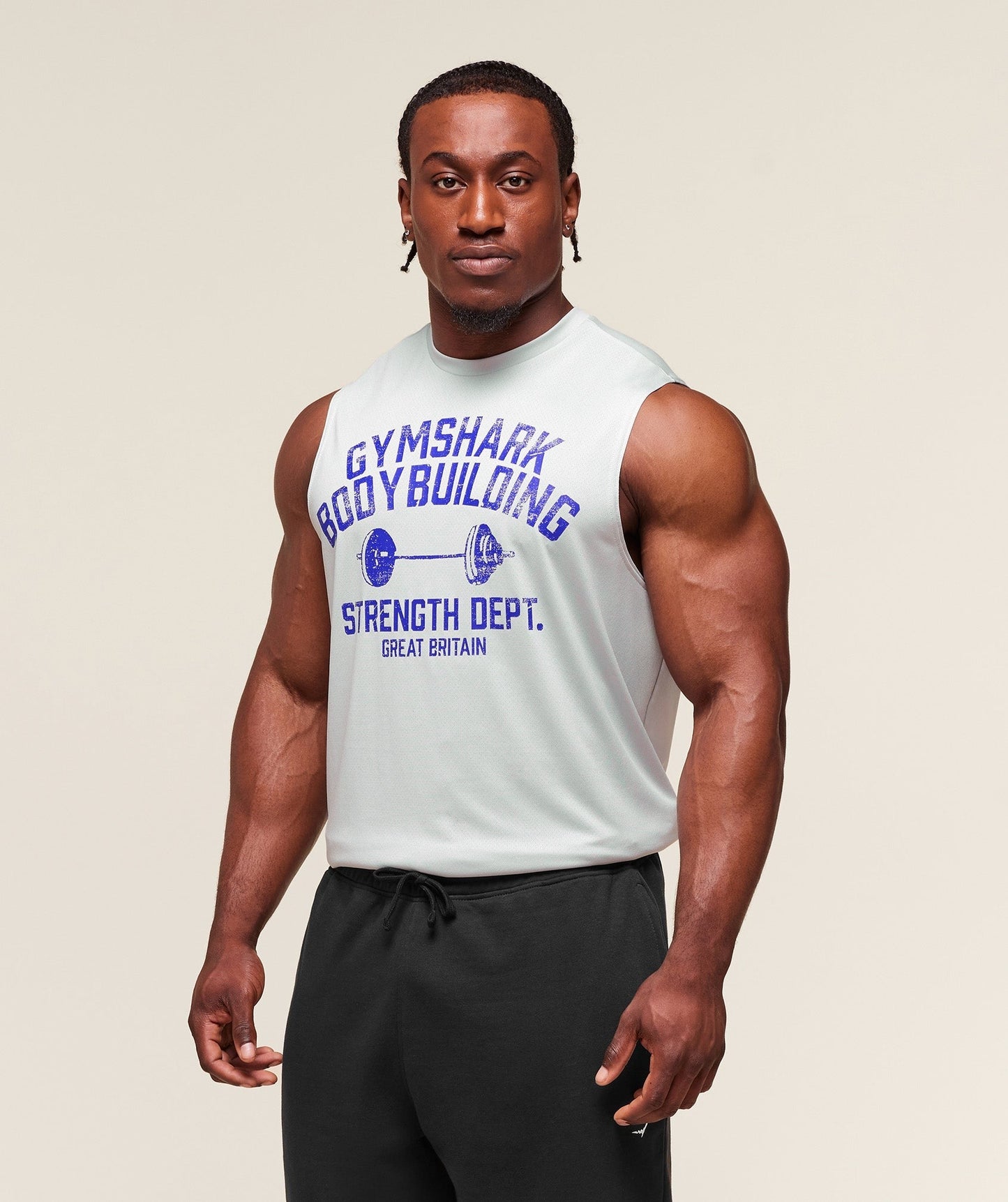Gymshark Olympic Bar Tank - Metal Grey