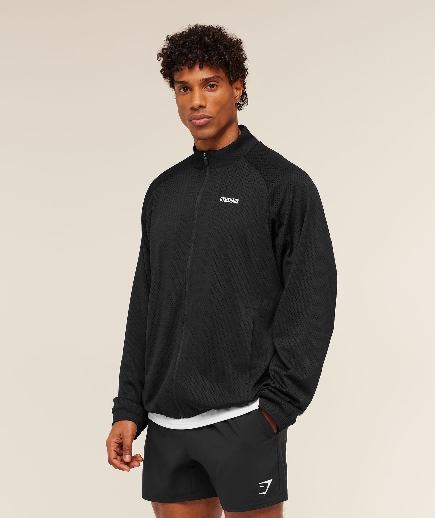Gymshark Train Zip Through Jacket - Black