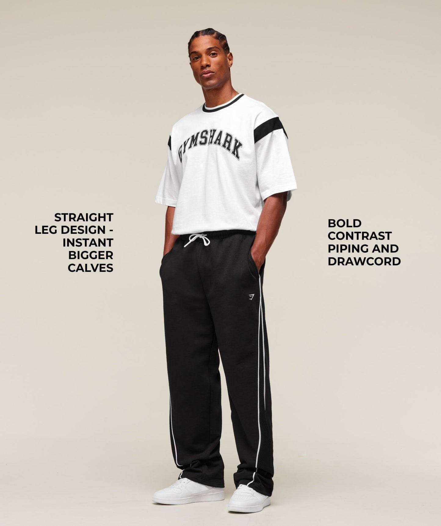 Gymshark GSLC Straight Leg Pant - Black