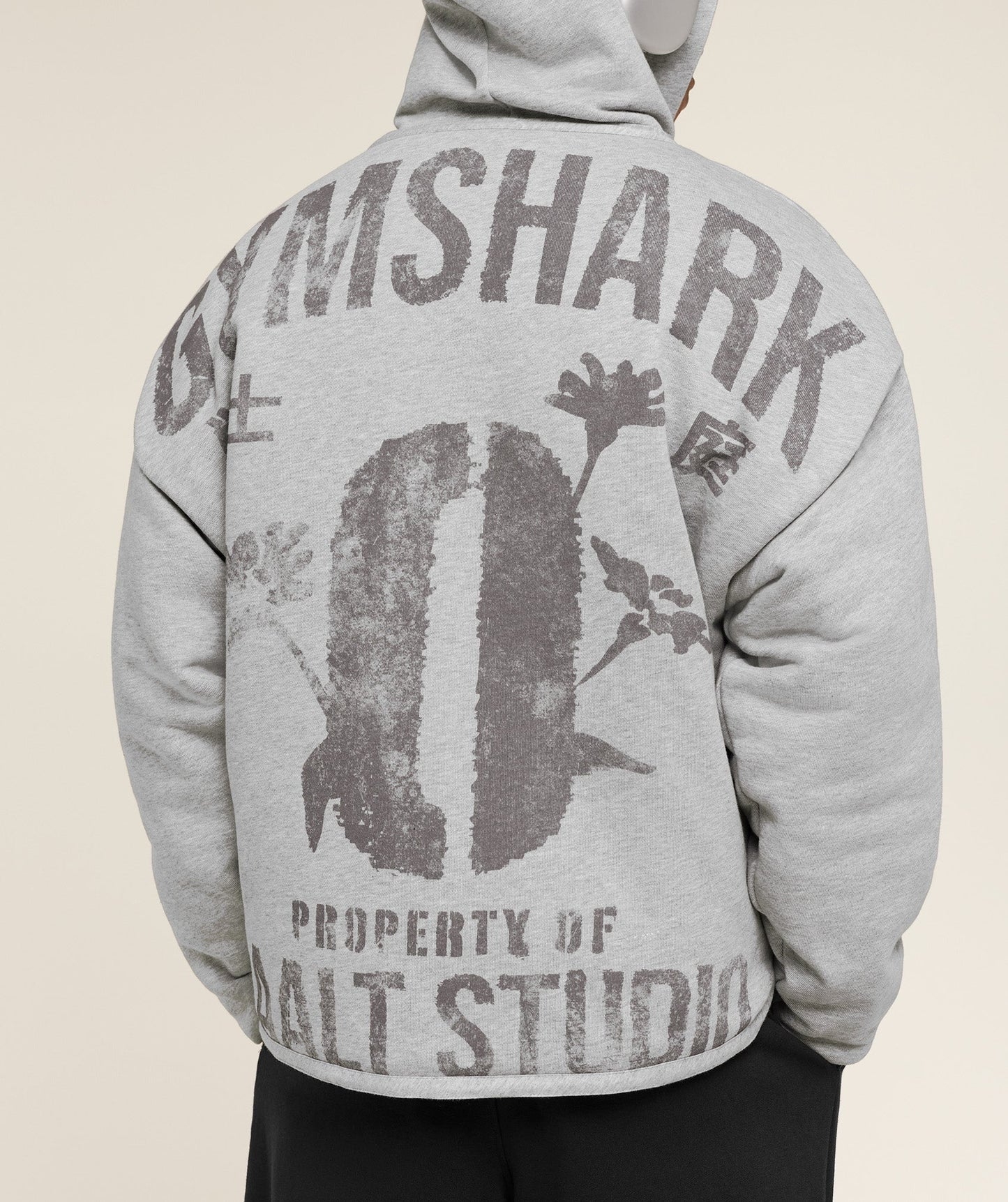 Gymshark x Saalt Studios Jacket - GS Utility Green/GUILLE Core Grey Marl