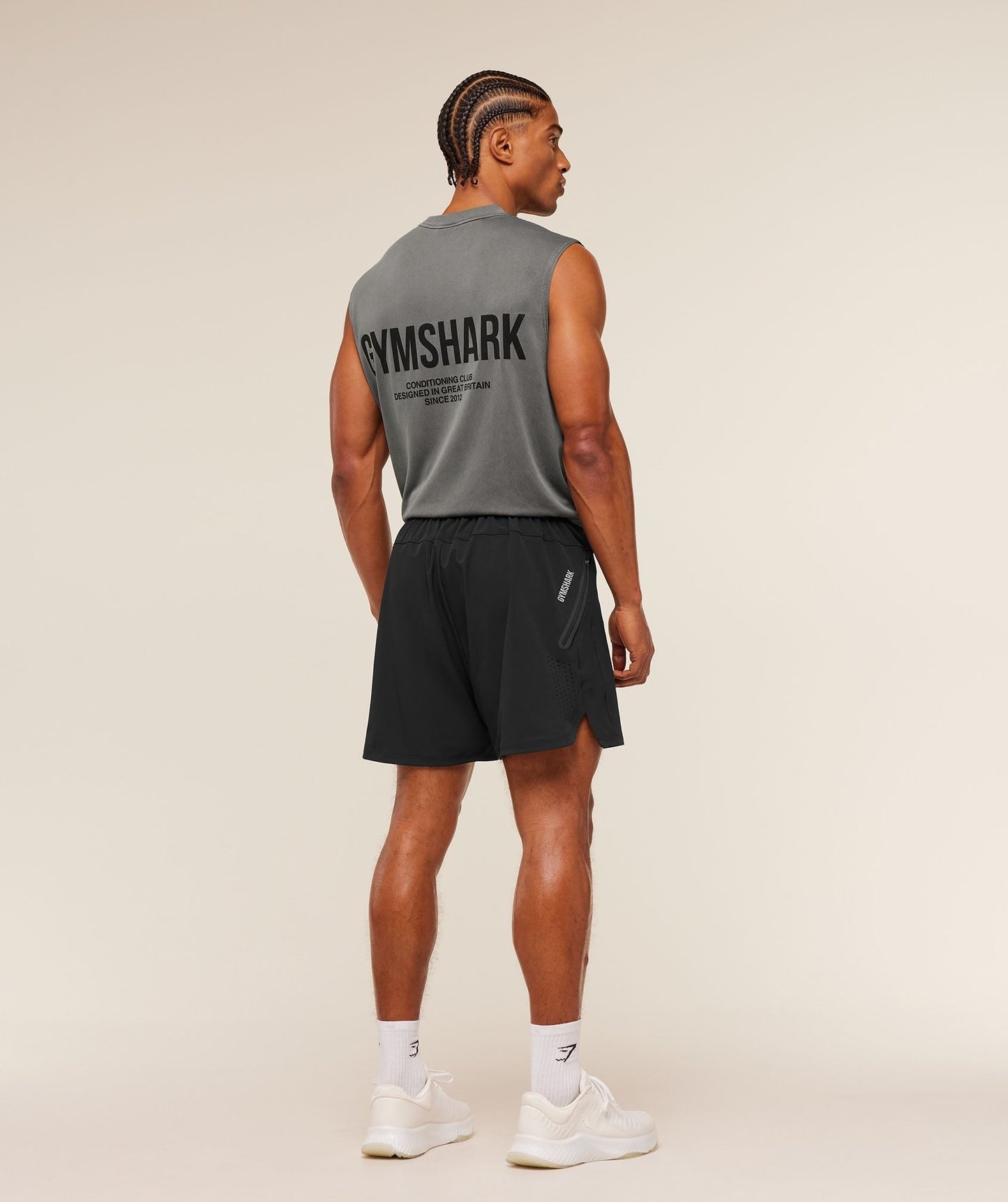 Gymshark Sport Hybrid 6" Shorts - Black