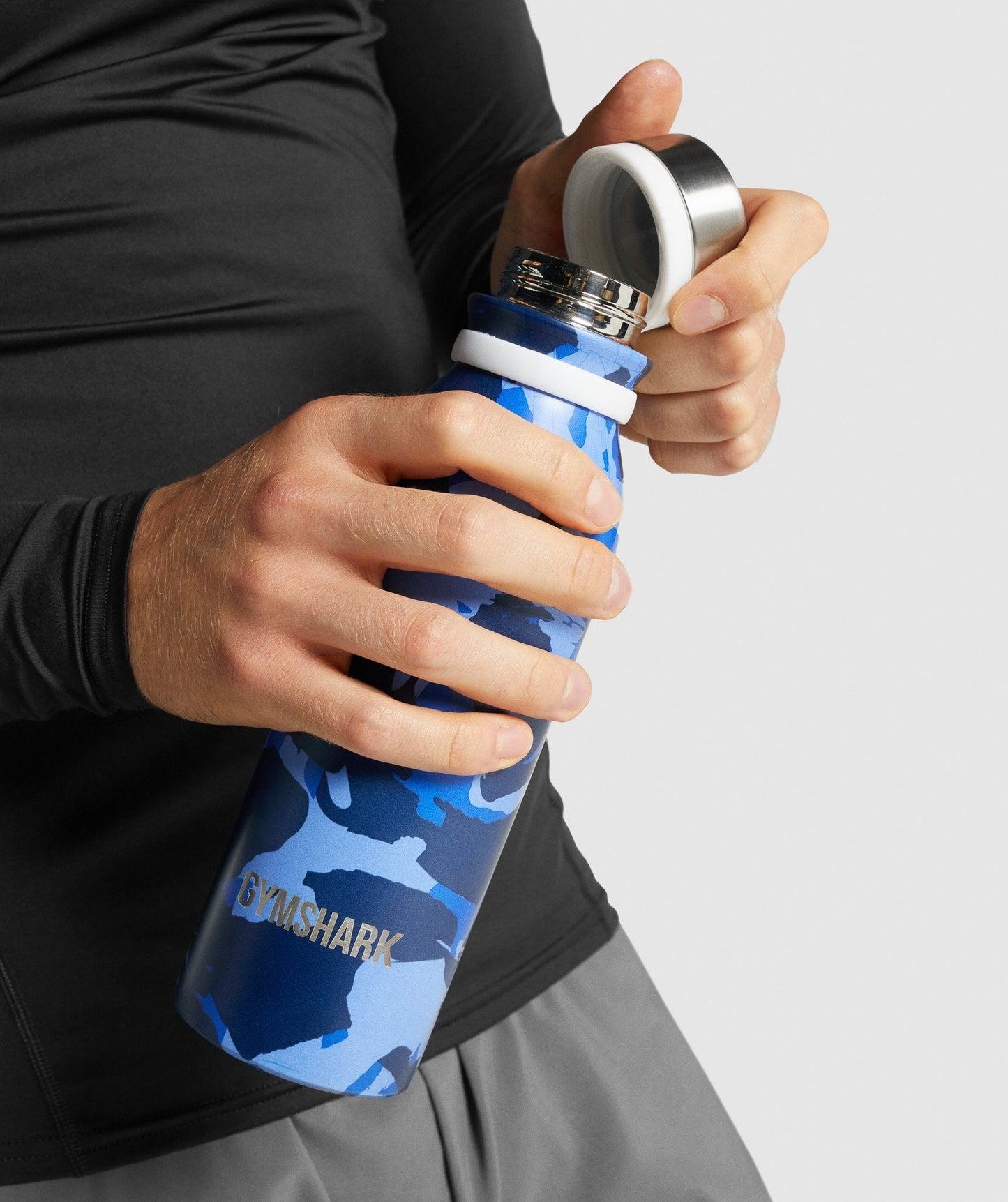 Gymshark Hot Cold Bottle - Navy