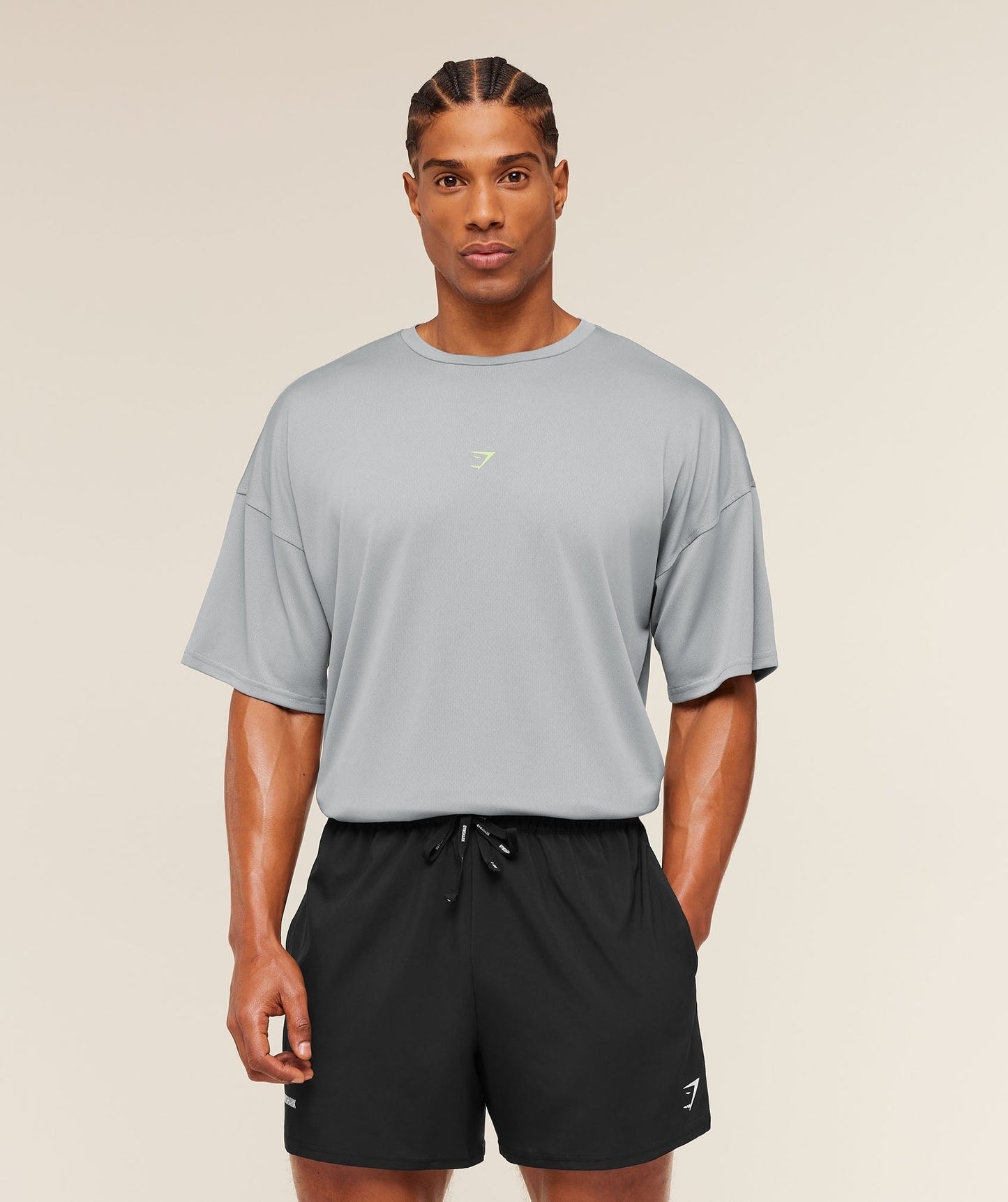 Gymshark GSCC Graphic T-Shirt - Denim Grey