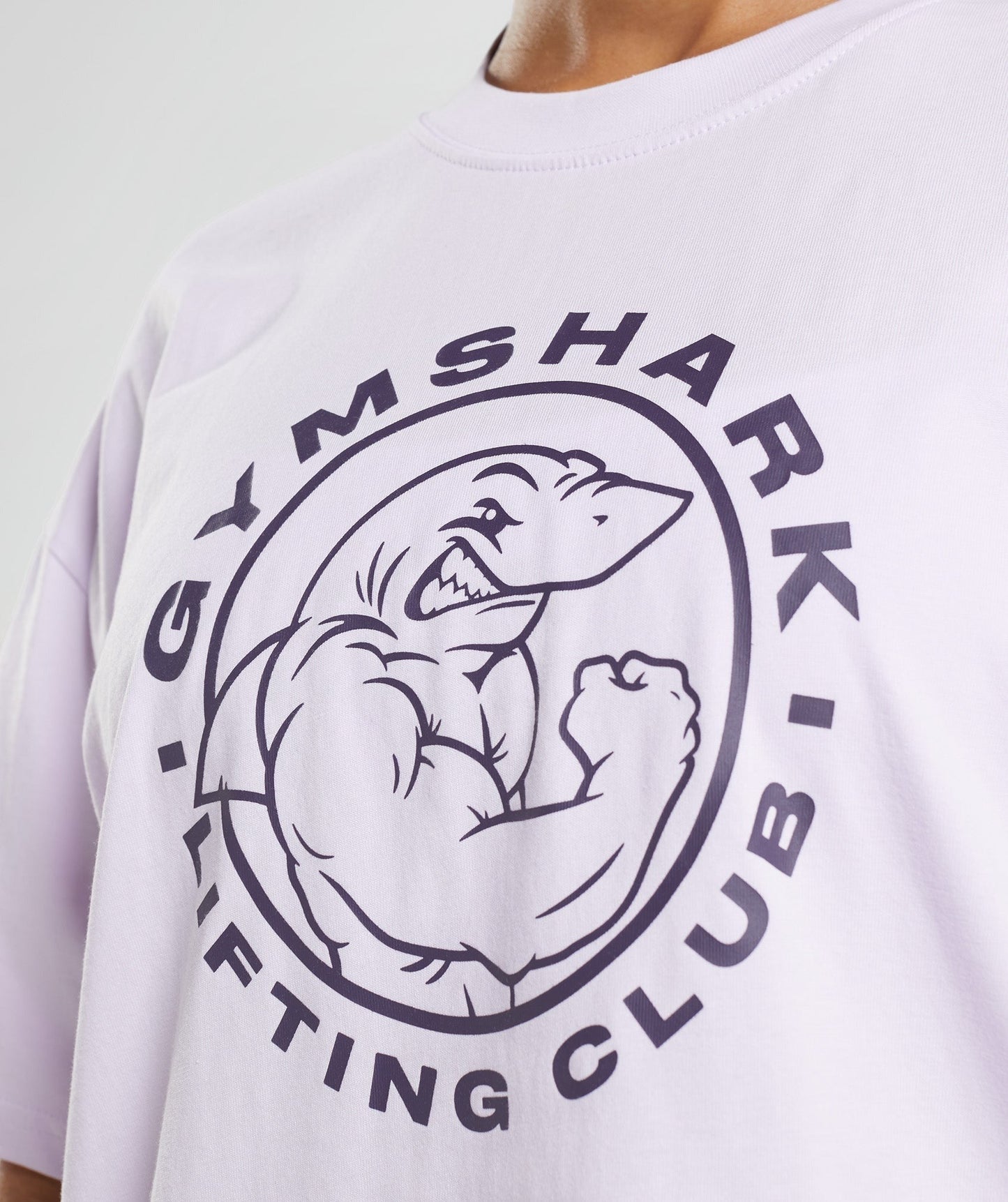 Gymshark Legacy Oversized T-Shirt - Faded Lilac