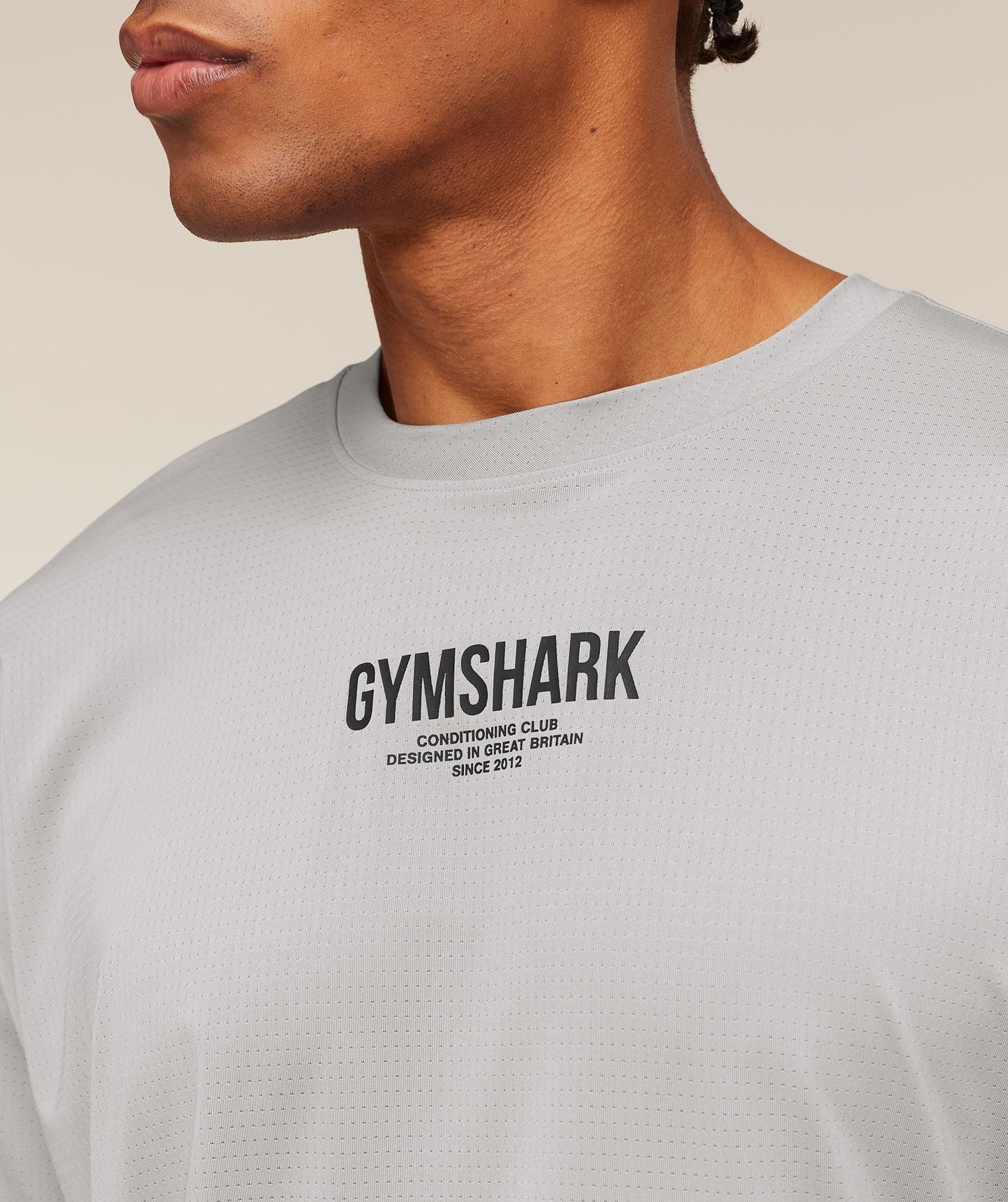Gymshark Chrome Graphic T-Shirt - Stratus Grey