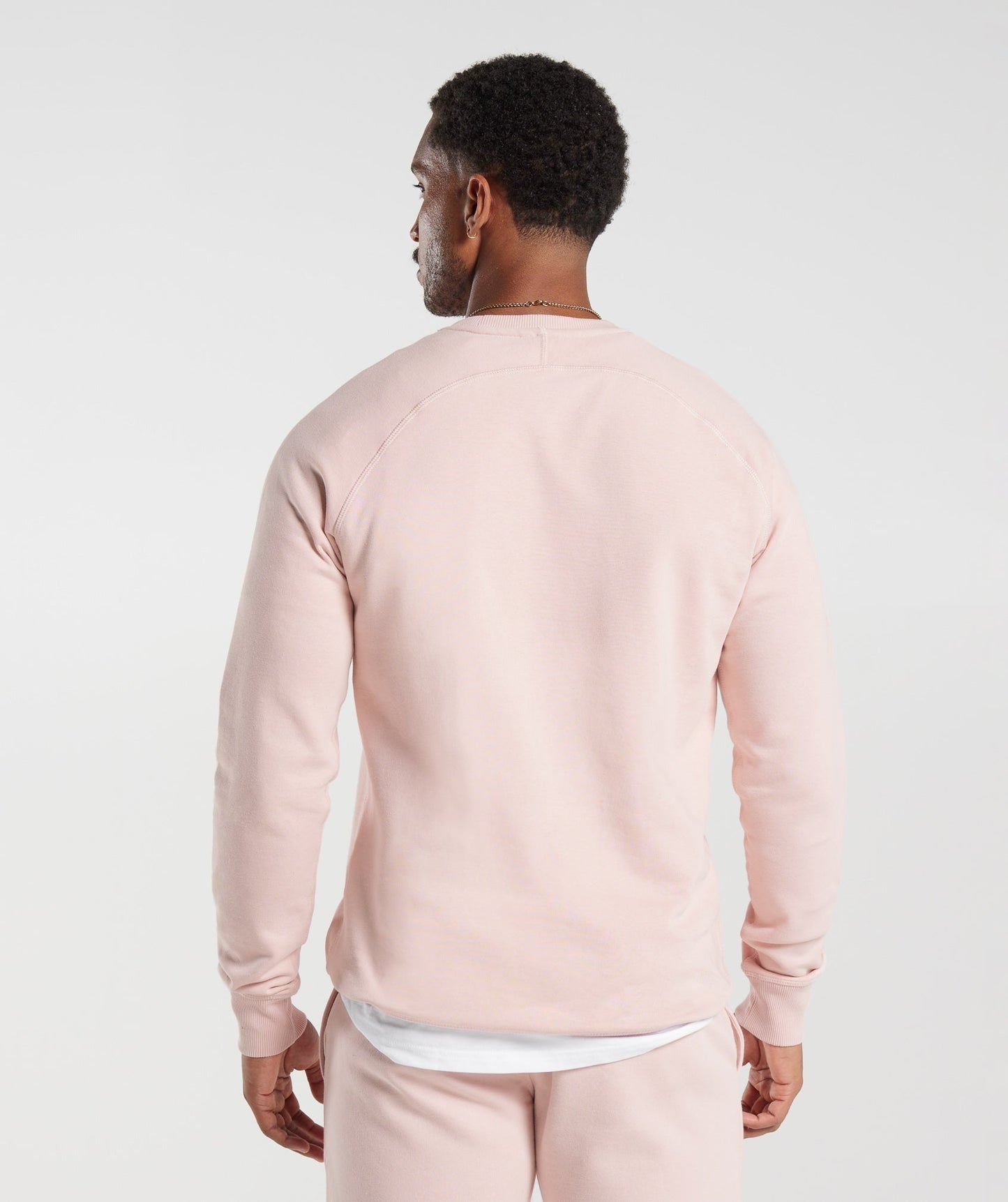 Gymshark Crest Sweatshirt - Misty Pink