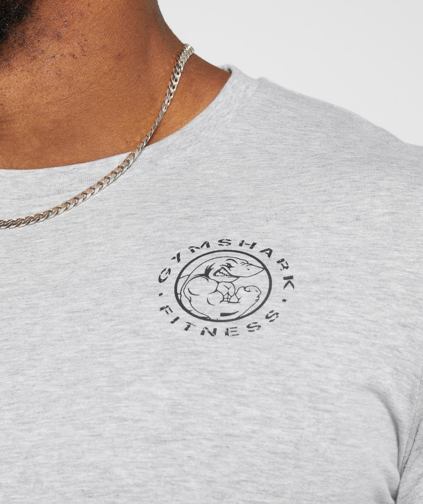 Gymshark Legacy T-Shirt - Light Grey Marl