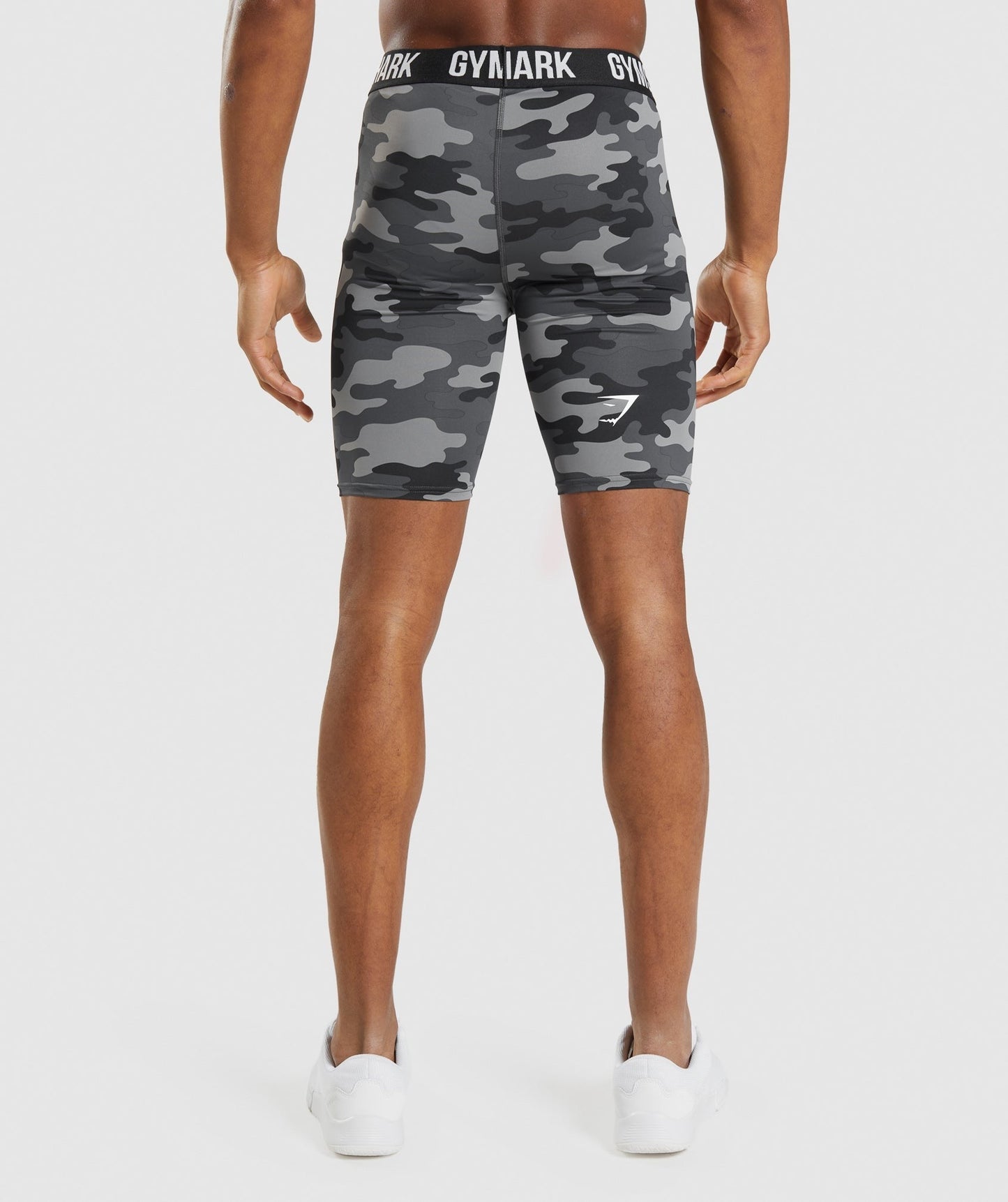 Gymshark Element Baselayer Shorts - Grey Print