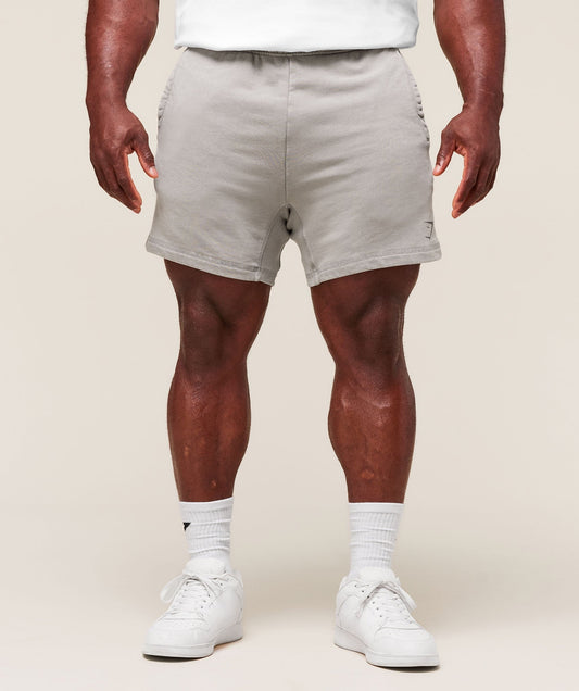 Gymshark Heritage 5" Shorts - Smokey Grey