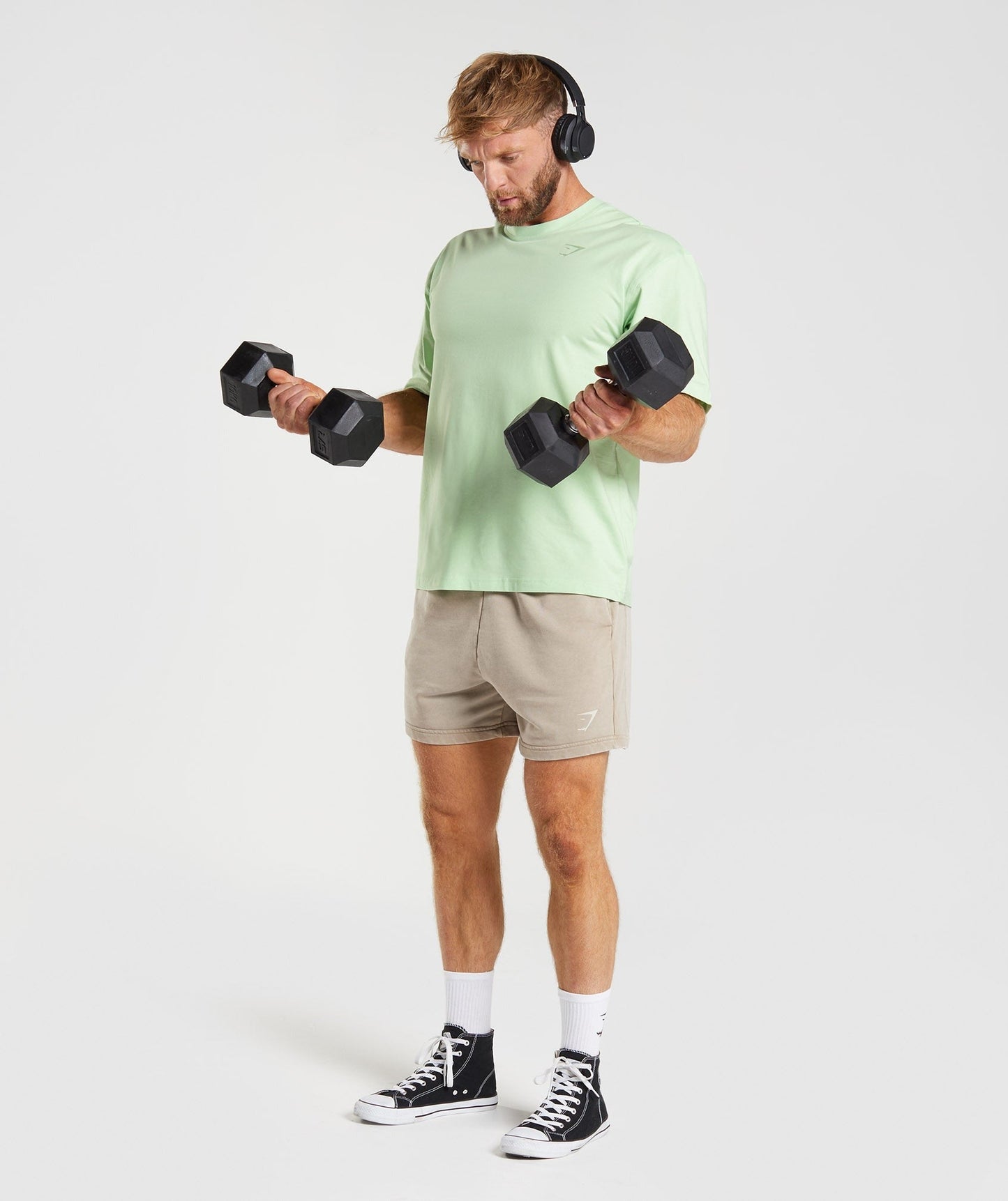 Gymshark Power T-Shirt - Aloe Green