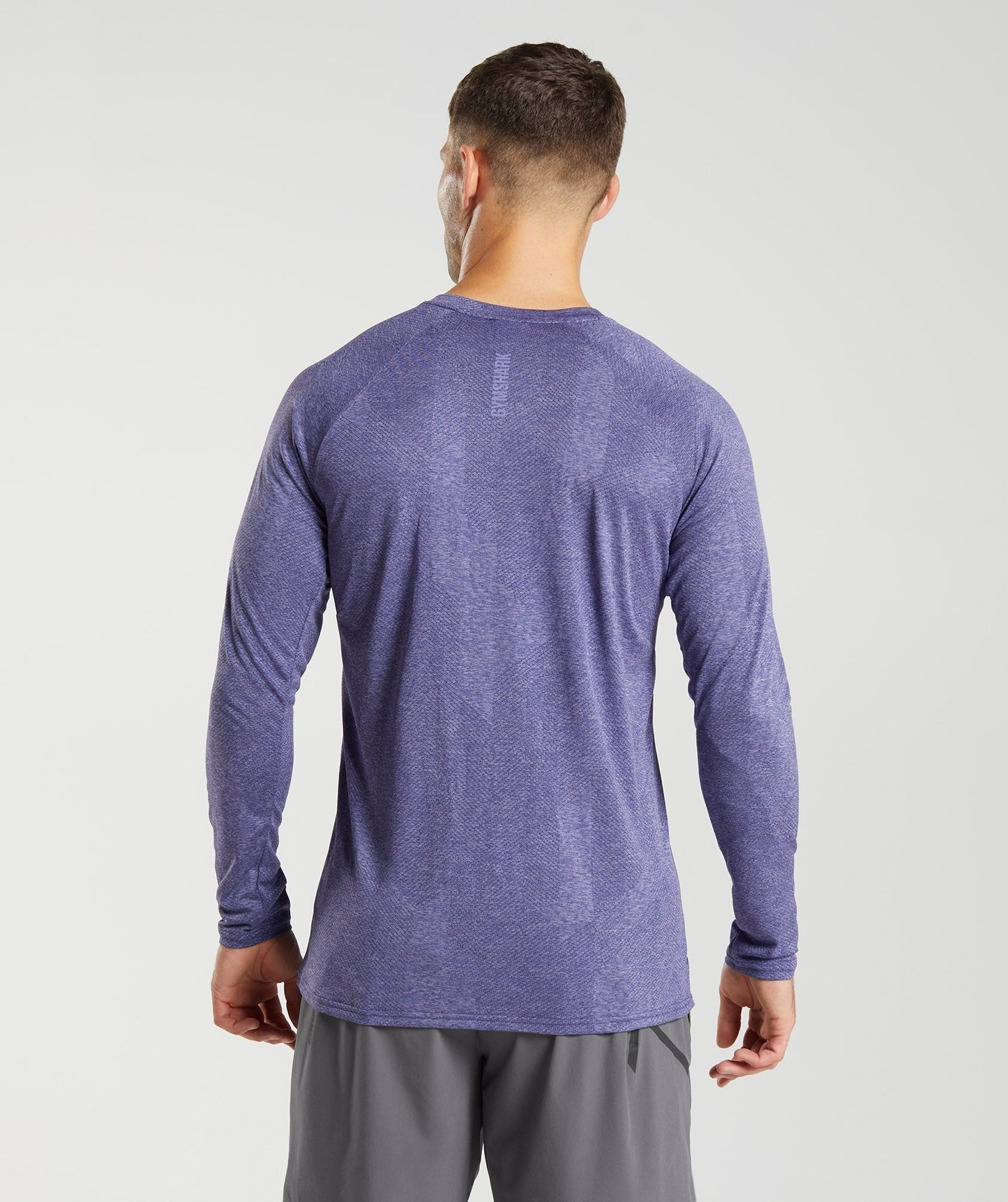Gymshark Apex Long Sleeve T-Shirt - Neptune Purple/Velvet Purple