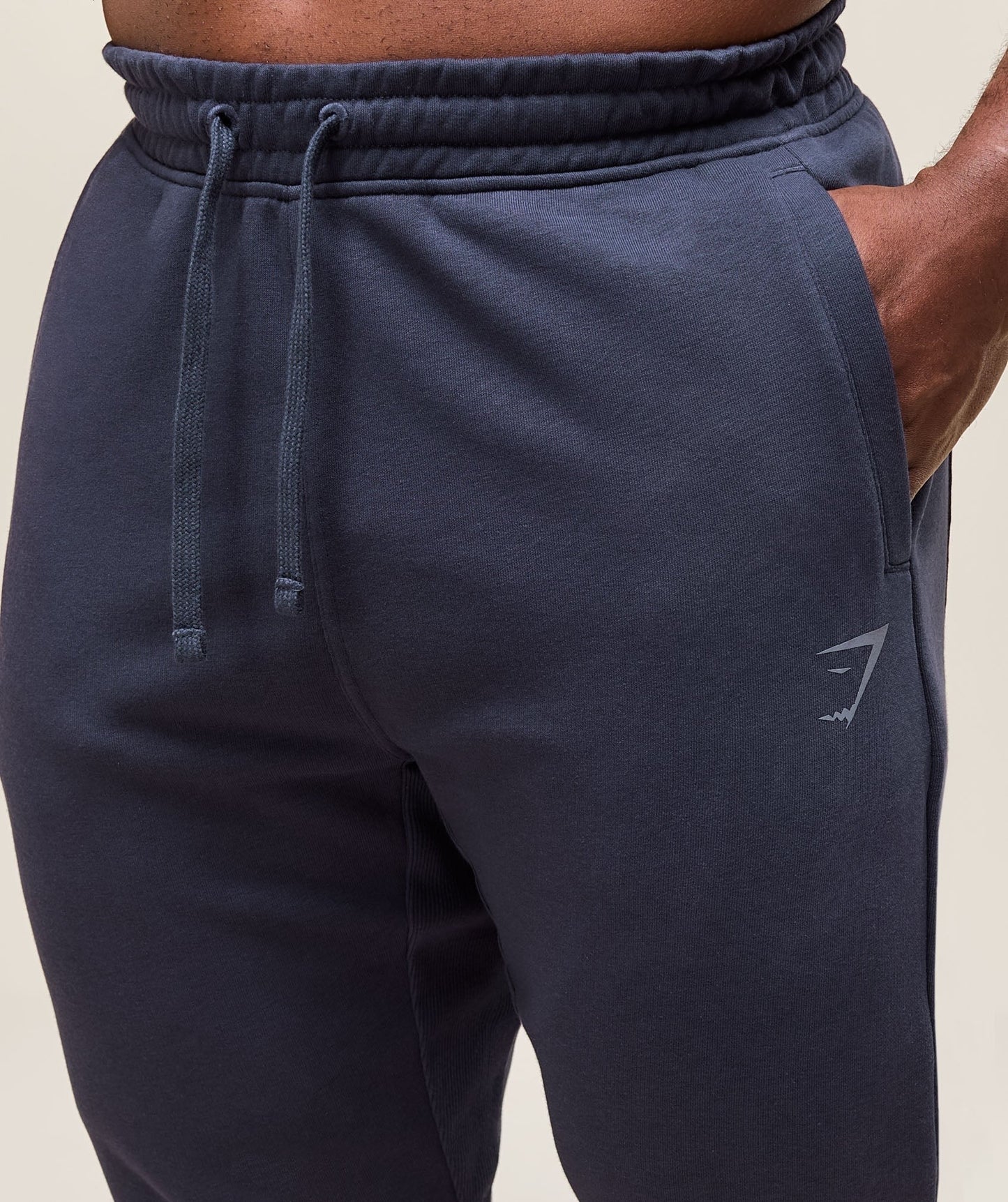 Gymshark Power Wordmark Joggers - Heavy Blue