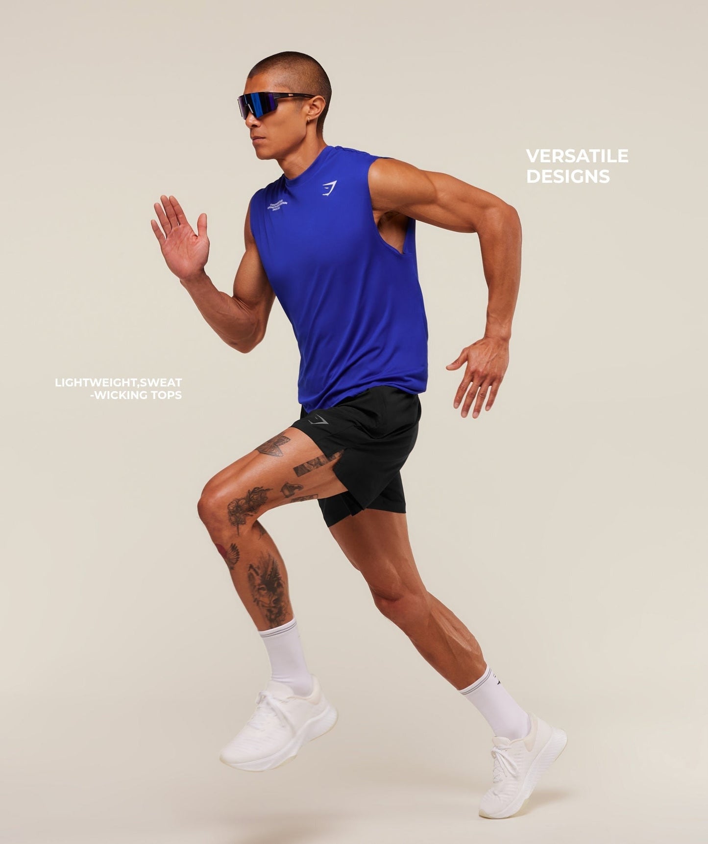 Gymshark Conditioning Club Tank - Athletic Blue