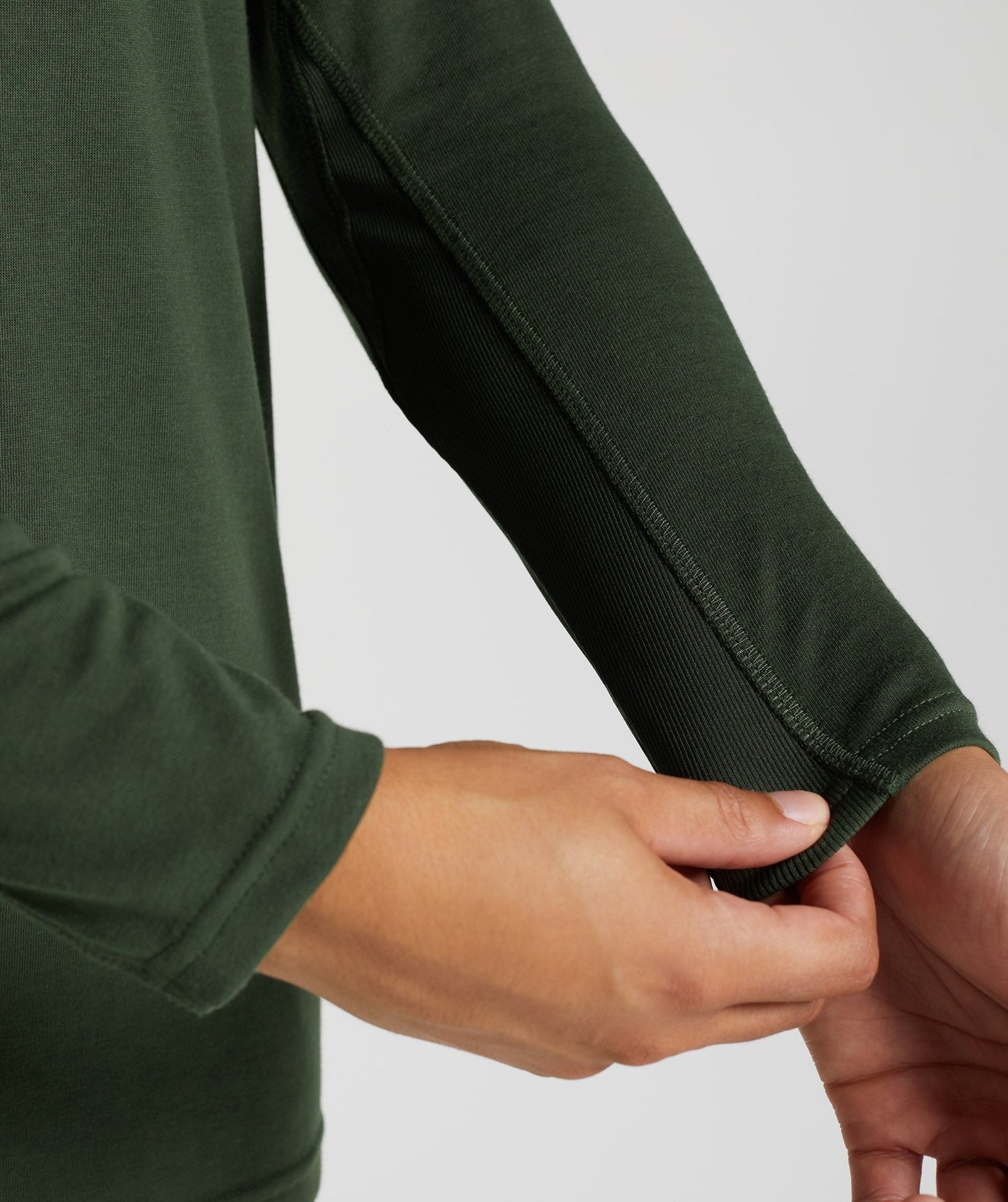 Gymshark GS Power Long Sleeve T-Shirt - Moss Olive