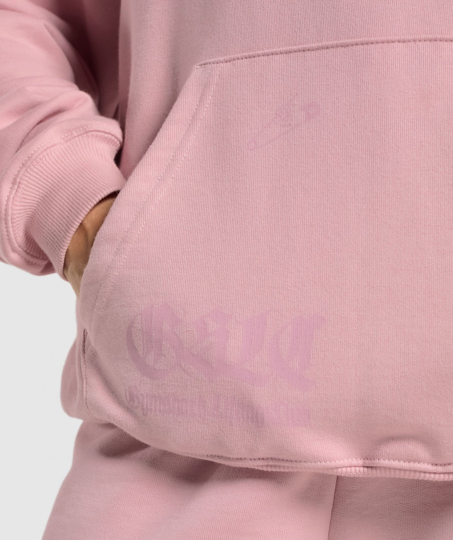 Gymshark Scribble Oversized Hoodie - Light Pink