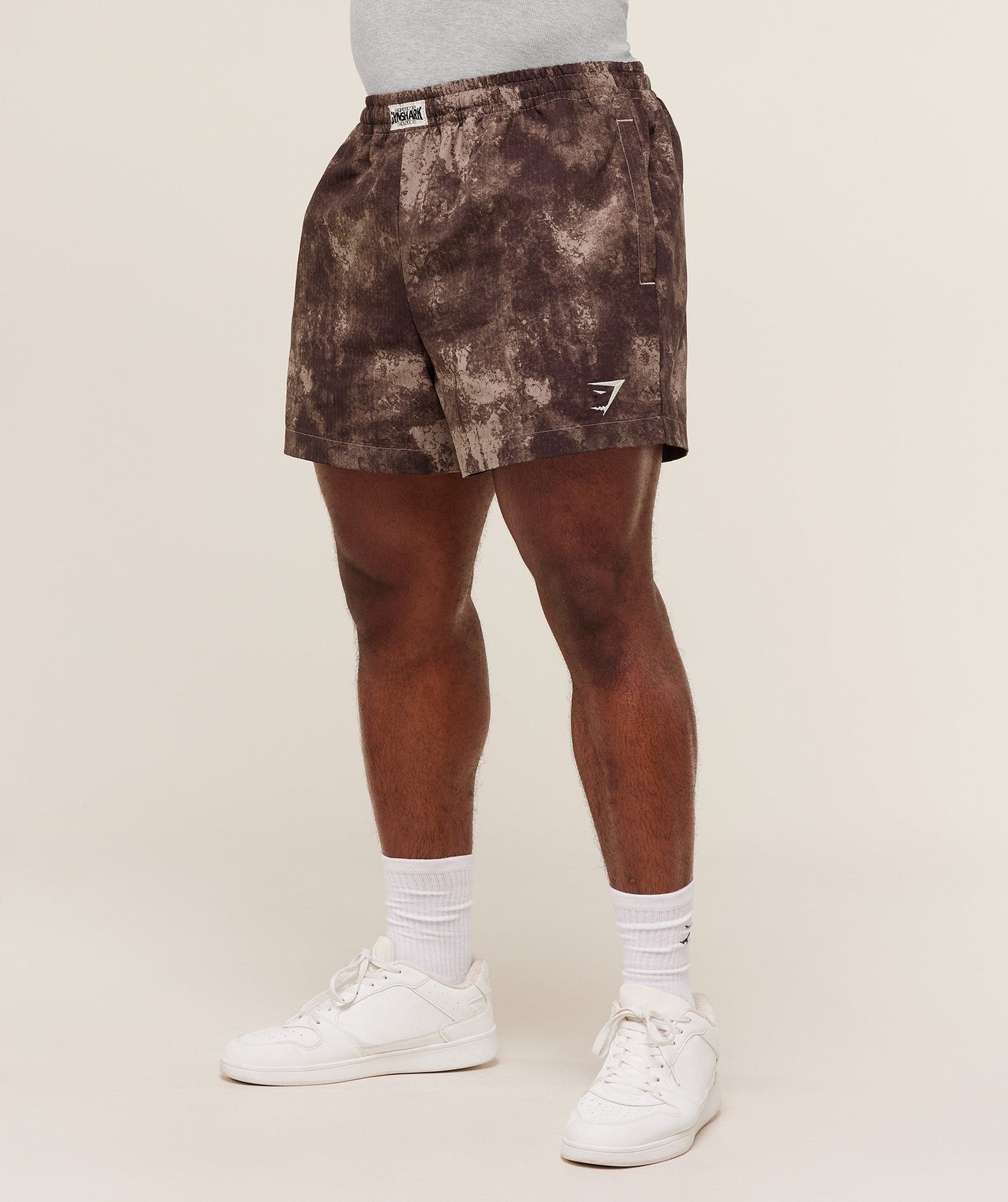 Gymshark Pumper Shorts 5" - Soul Taupe
