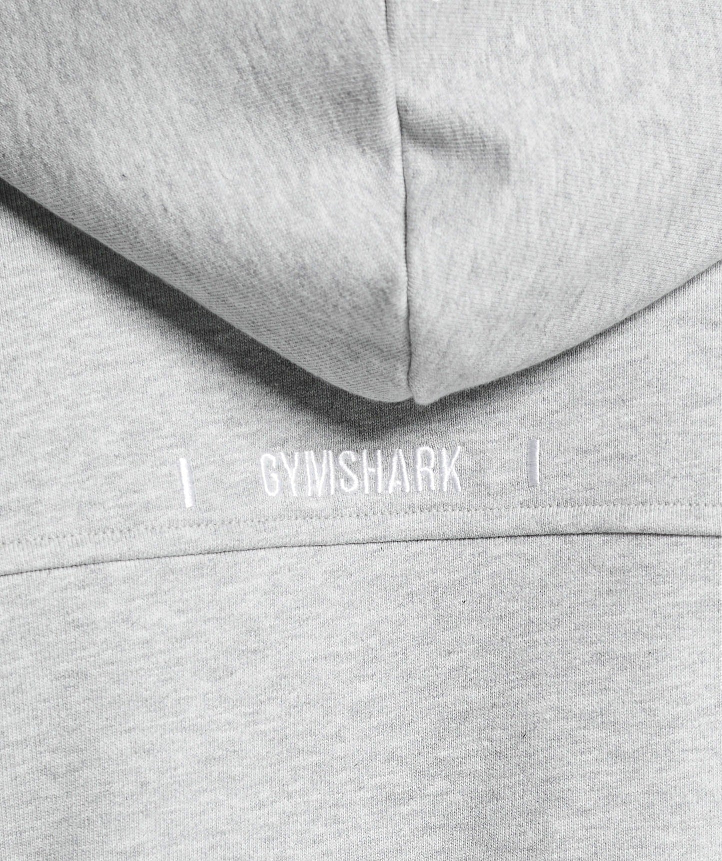 Gymshark Rest Day Essentials Hoodie - Light Grey Core Marl