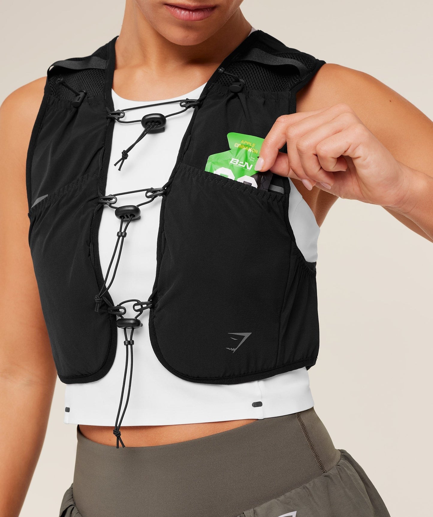 Gymshark Running Elite Hydration Vest - Black