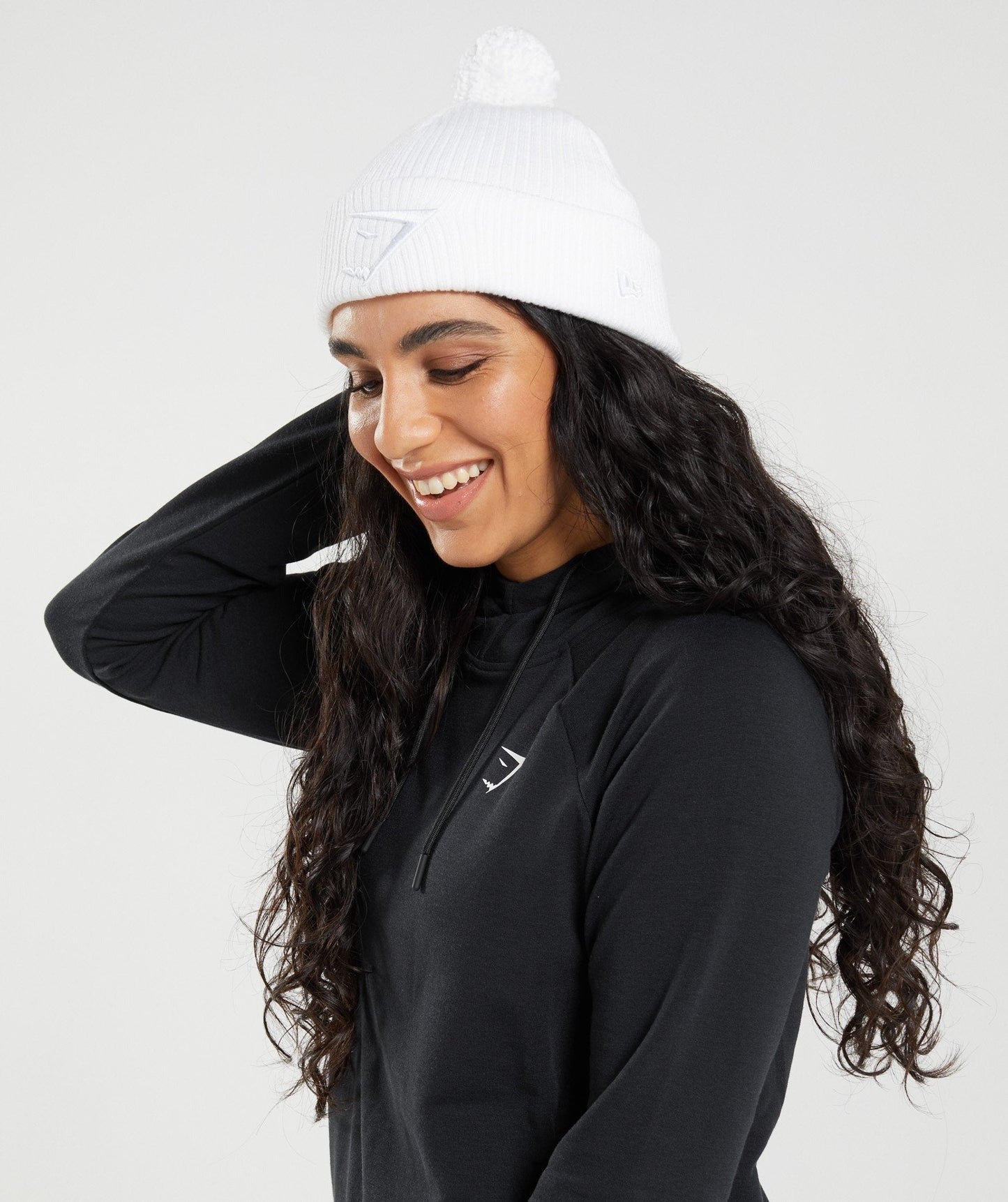 Gymshark New Era Mini Pom - White