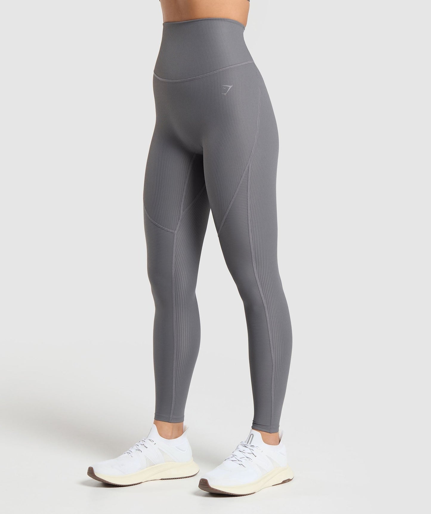 Gymshark Ribbed Legging - Brushed Grey