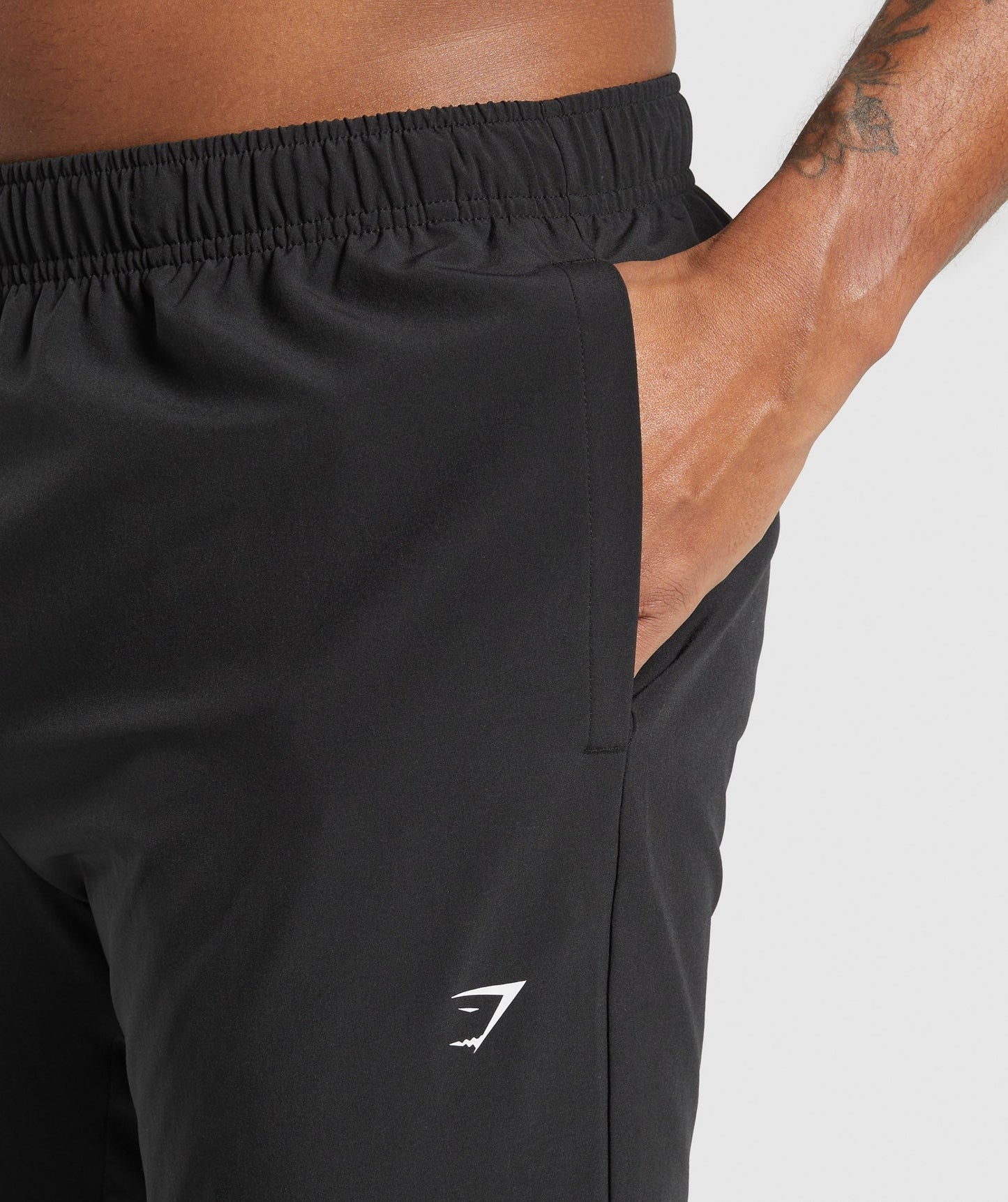 Gymshark Keep Showing Up Joggers - Black
