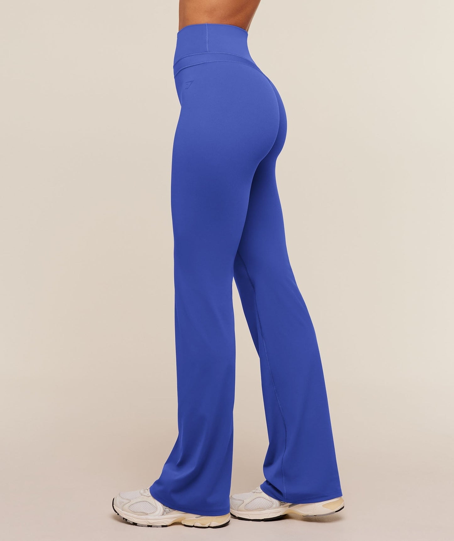 Gymshark Whitney Tall Flared Legging - Force Blue